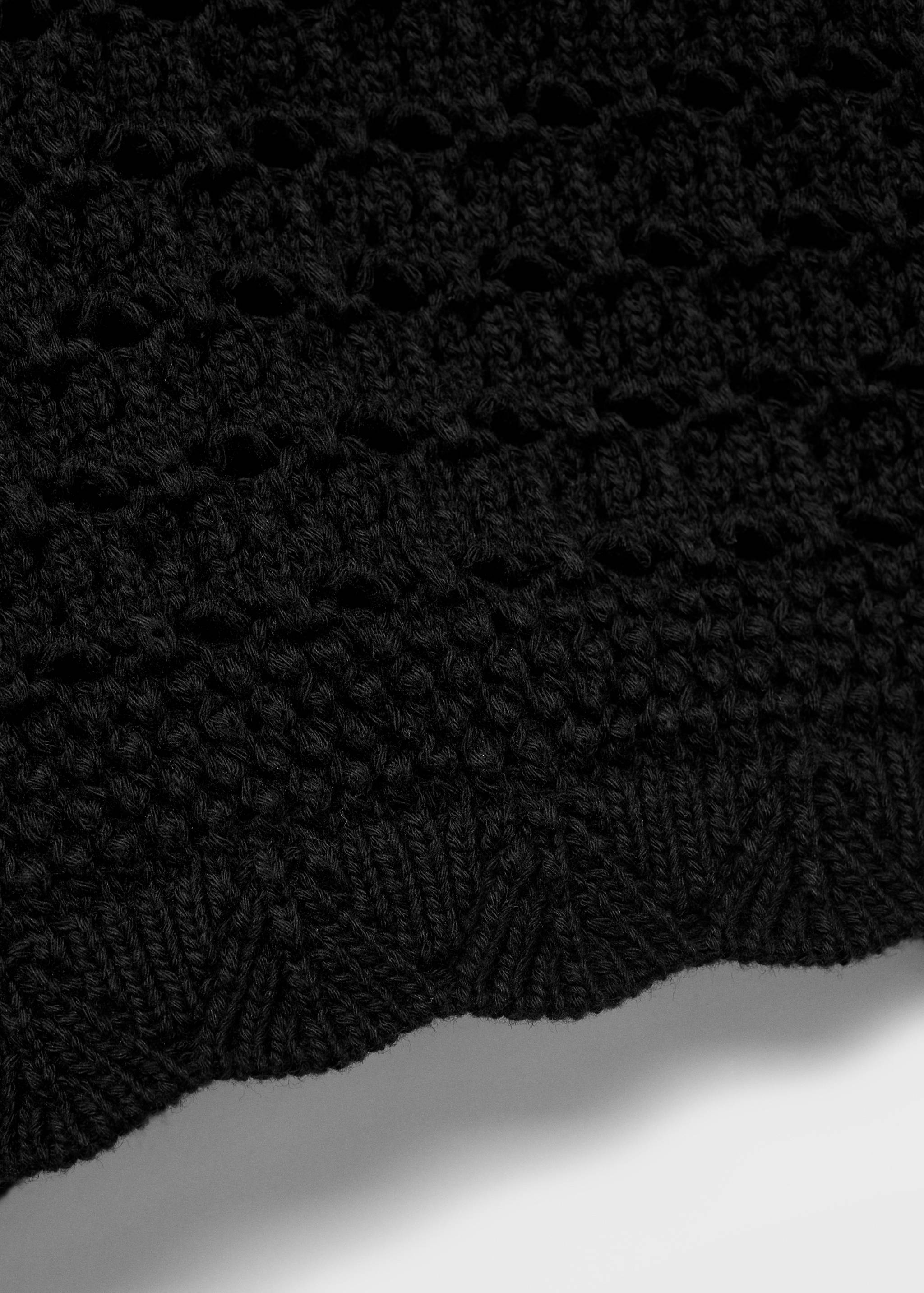 Chunky-knit shorts - Details of the article 0