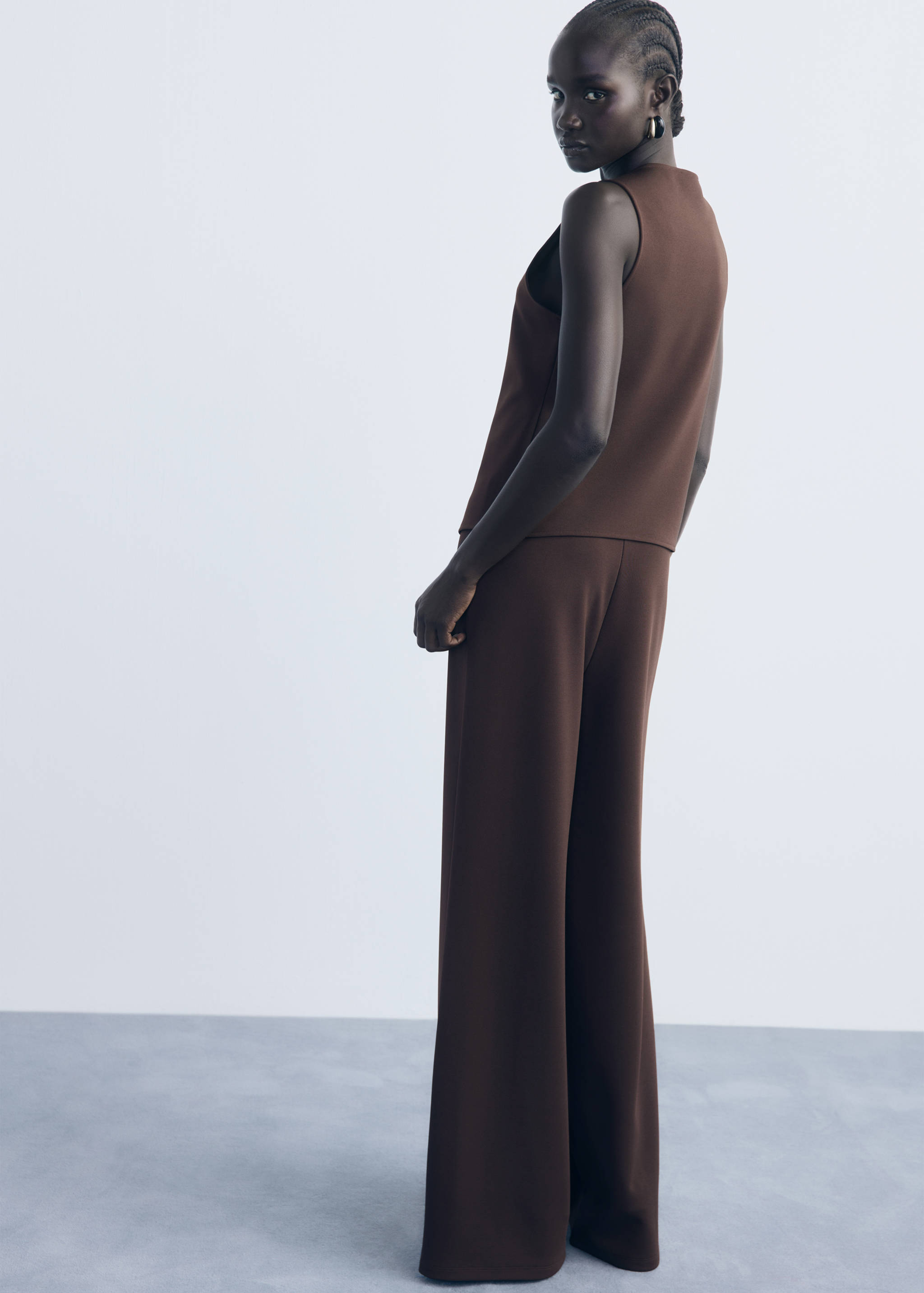 Gilet met sieraadknopen - Achterkant van het artikel