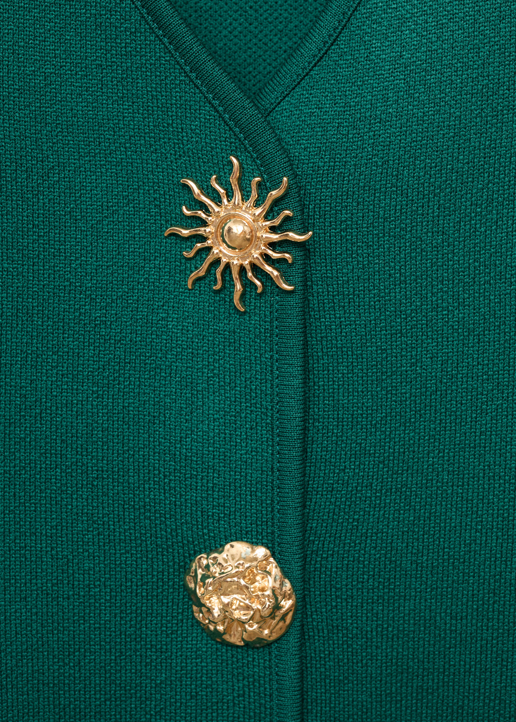 Gilet maille boutons bijoux - Détail de l'article 8