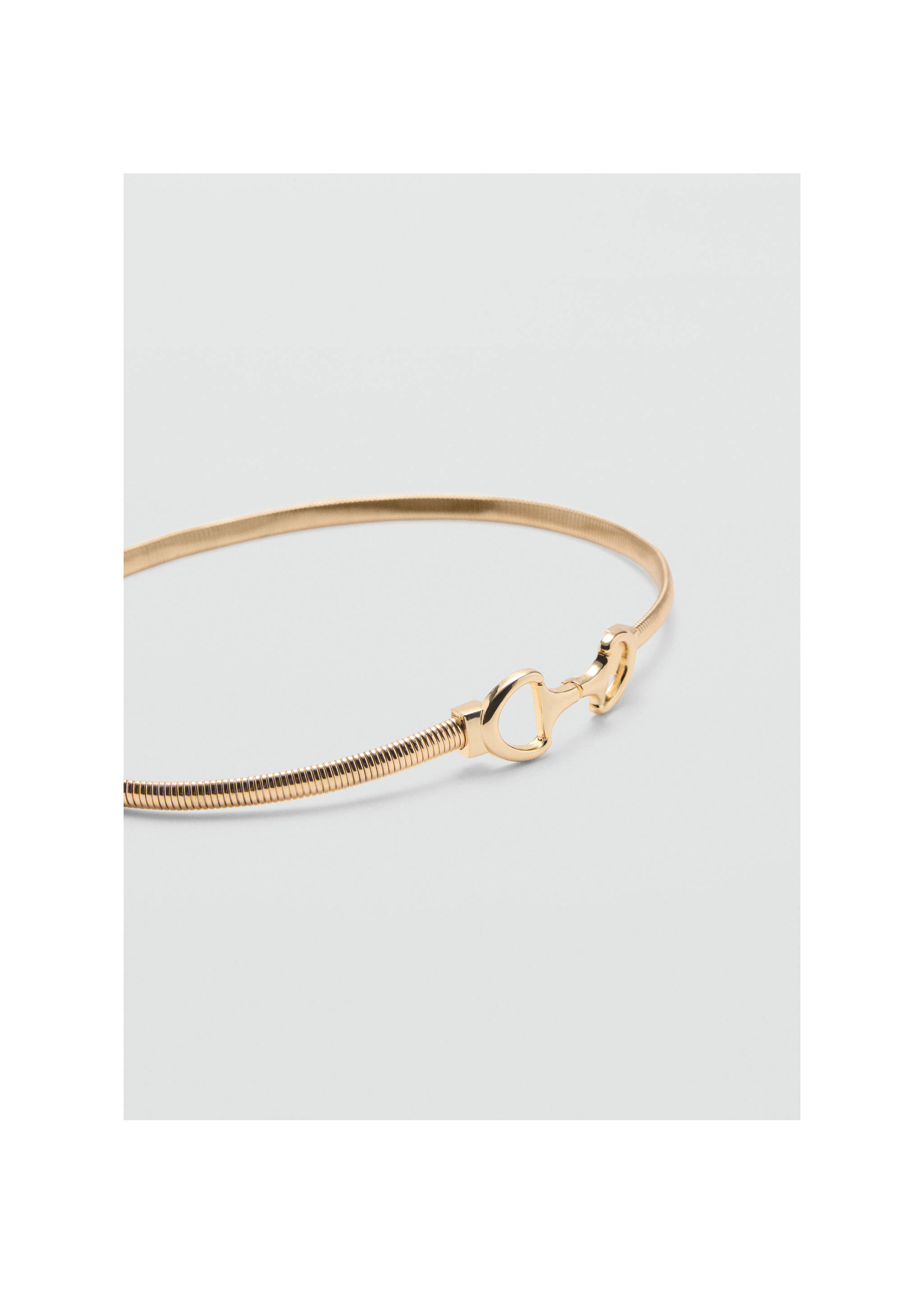 Link belt - Medium plane, Gold. Ref: 17094448-00.