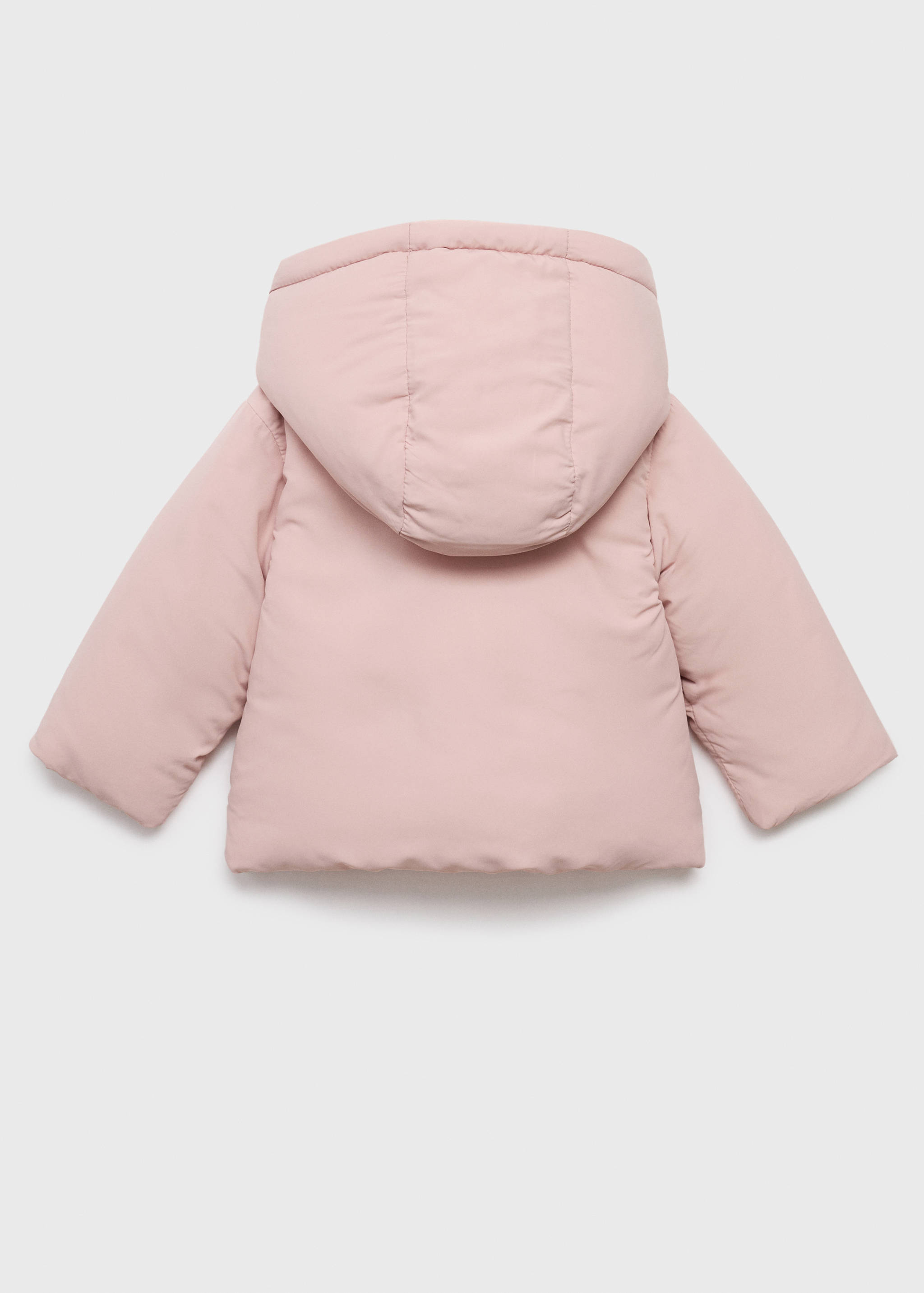 Anorak capucha pelo - Reverso del artículo