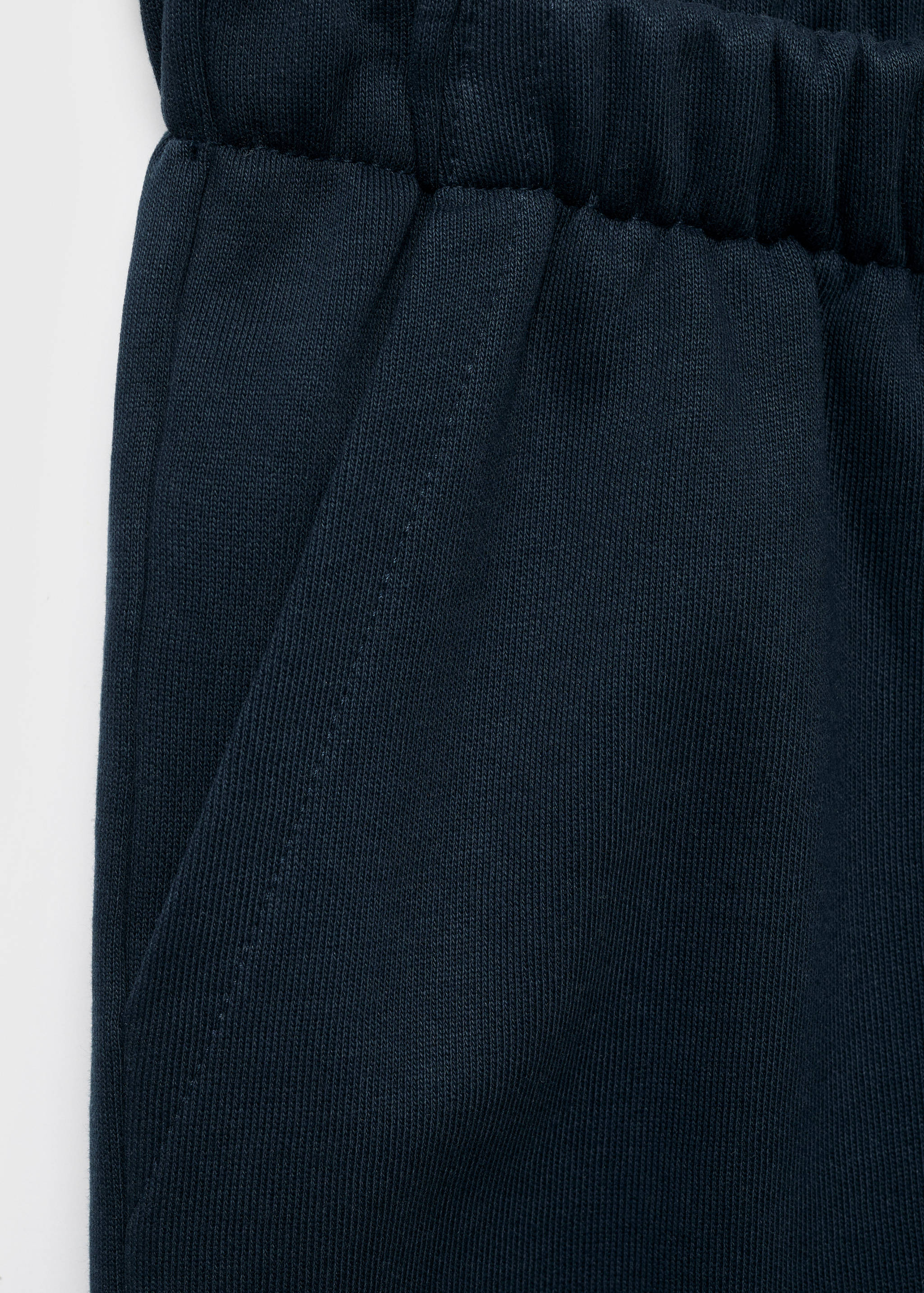 Cotton joggers with seams - Details of the article 0