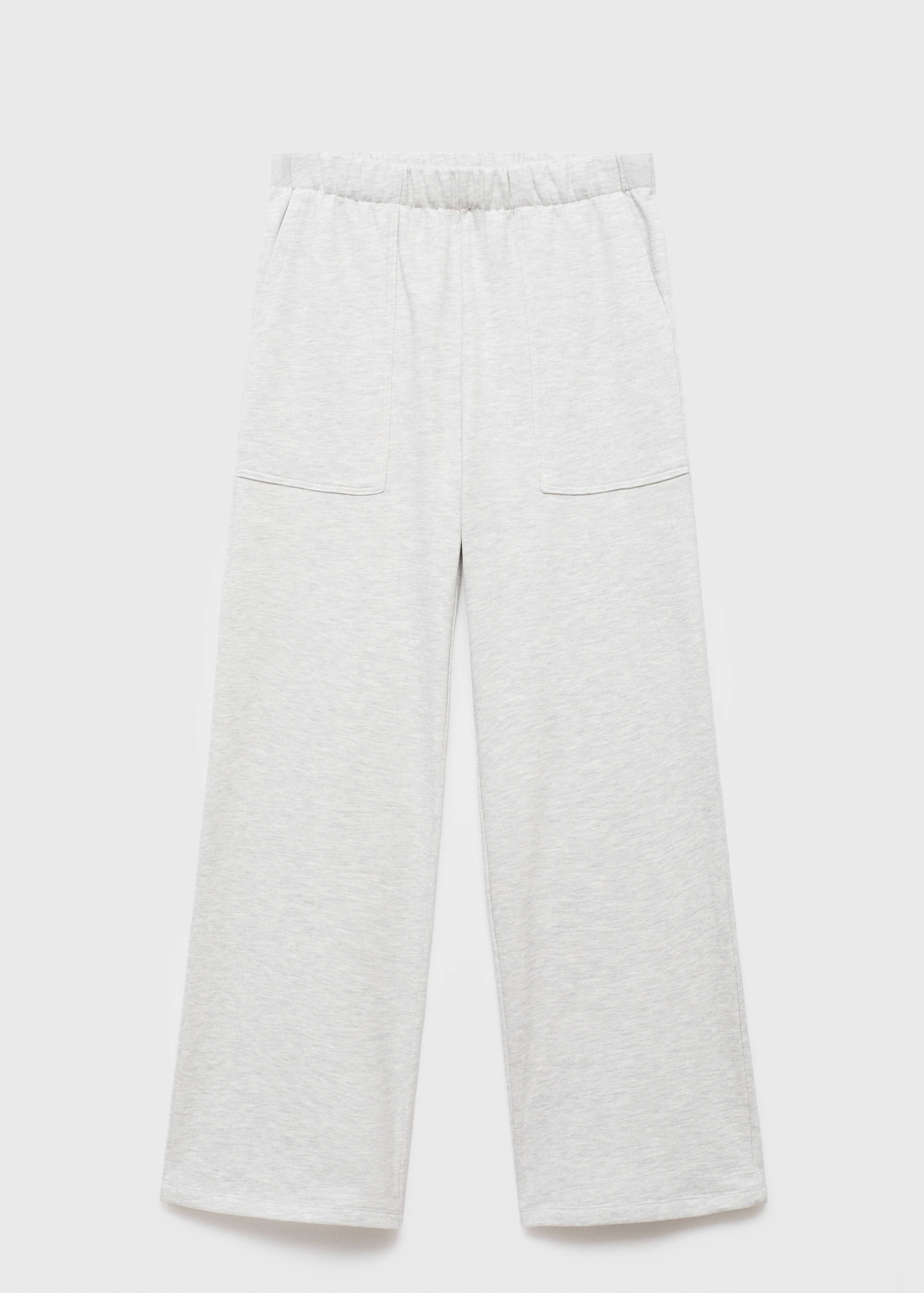 Cotton joggers with seams - Article without model