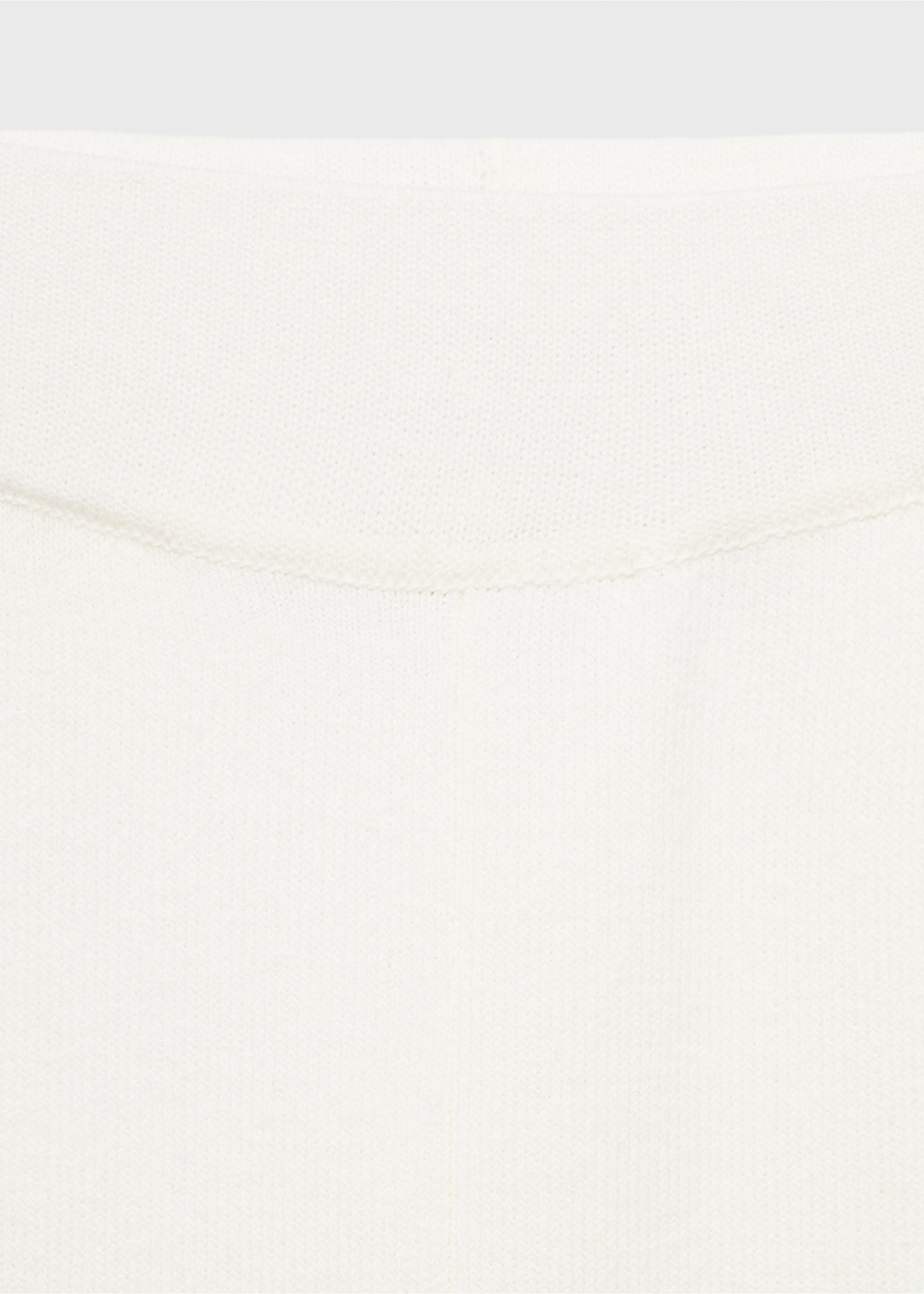 Pantalon maille bas contrastant - Détail de l'article 0, Écru. Ref: 17094775-00.