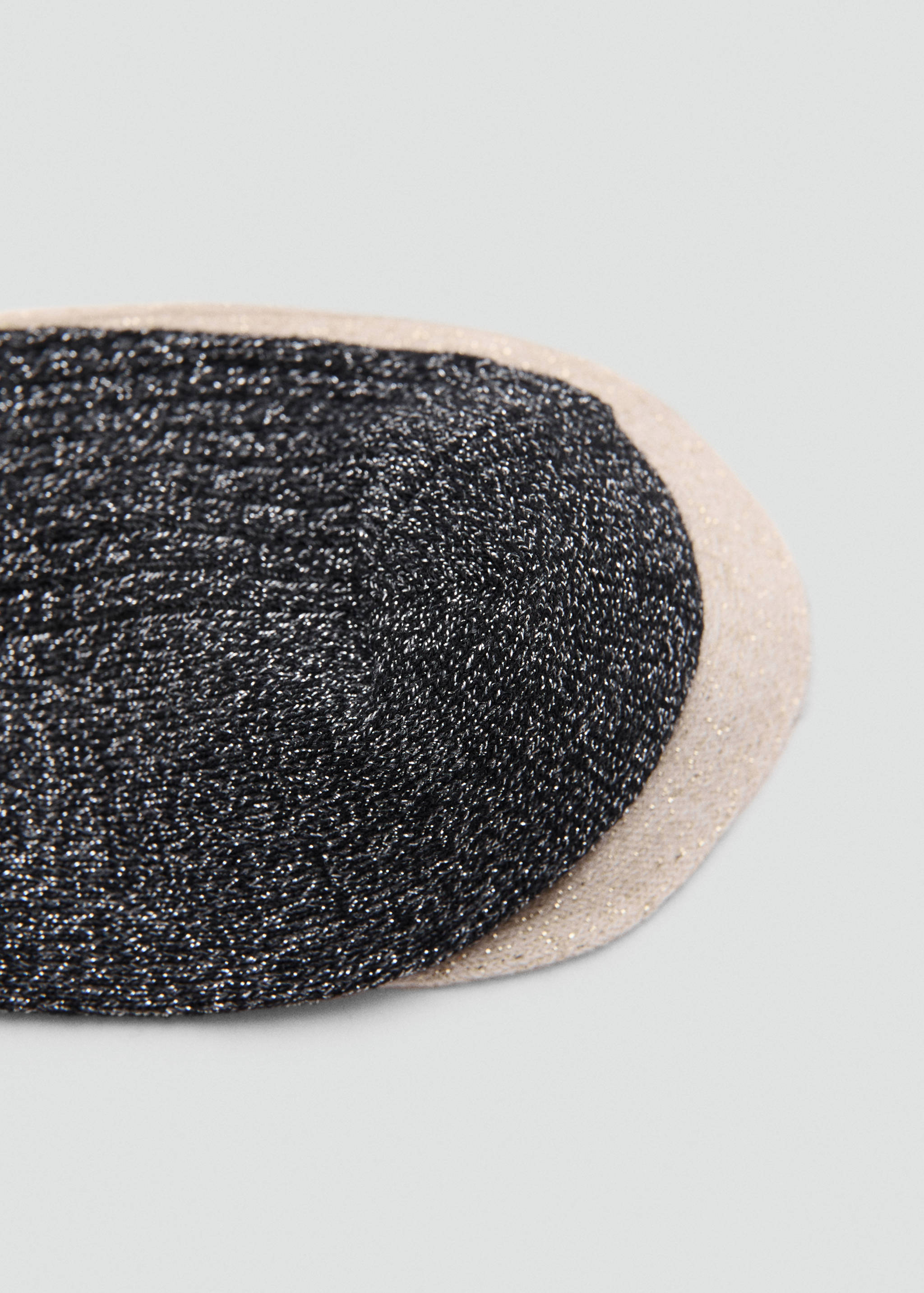 Pack of 2 ribbed lurex socks - Details of the article 1