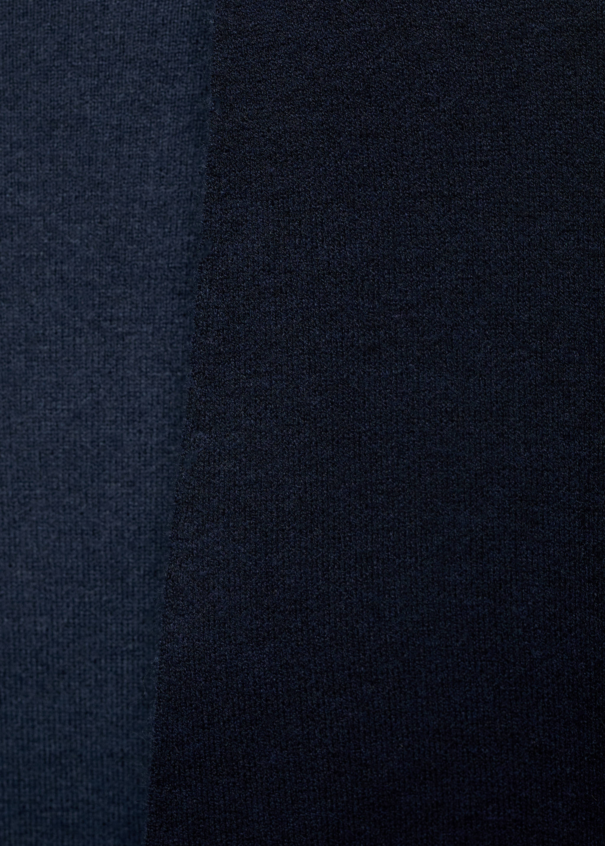 Knitted long coat - Details of the article 0