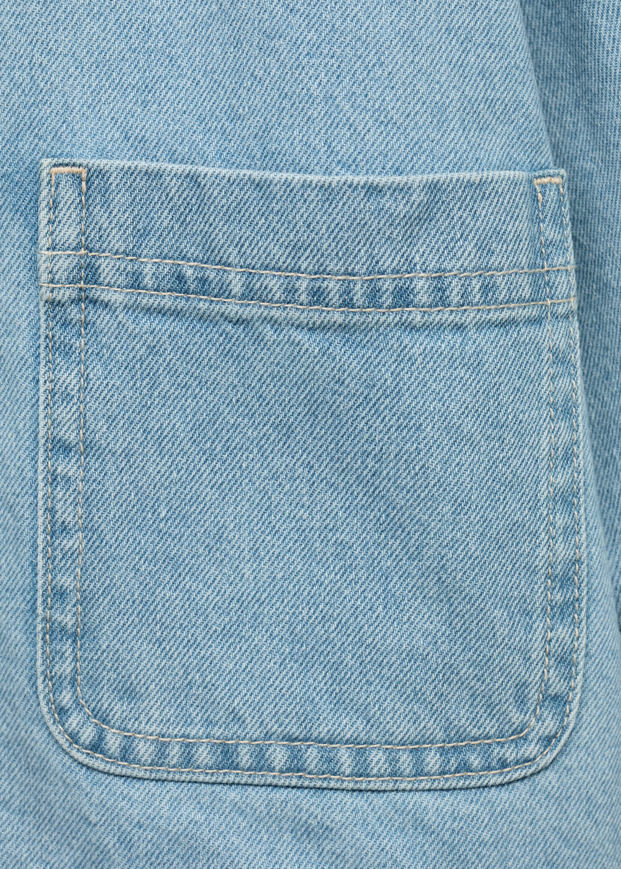 Denim jacket with fur lining - Details of the article 0