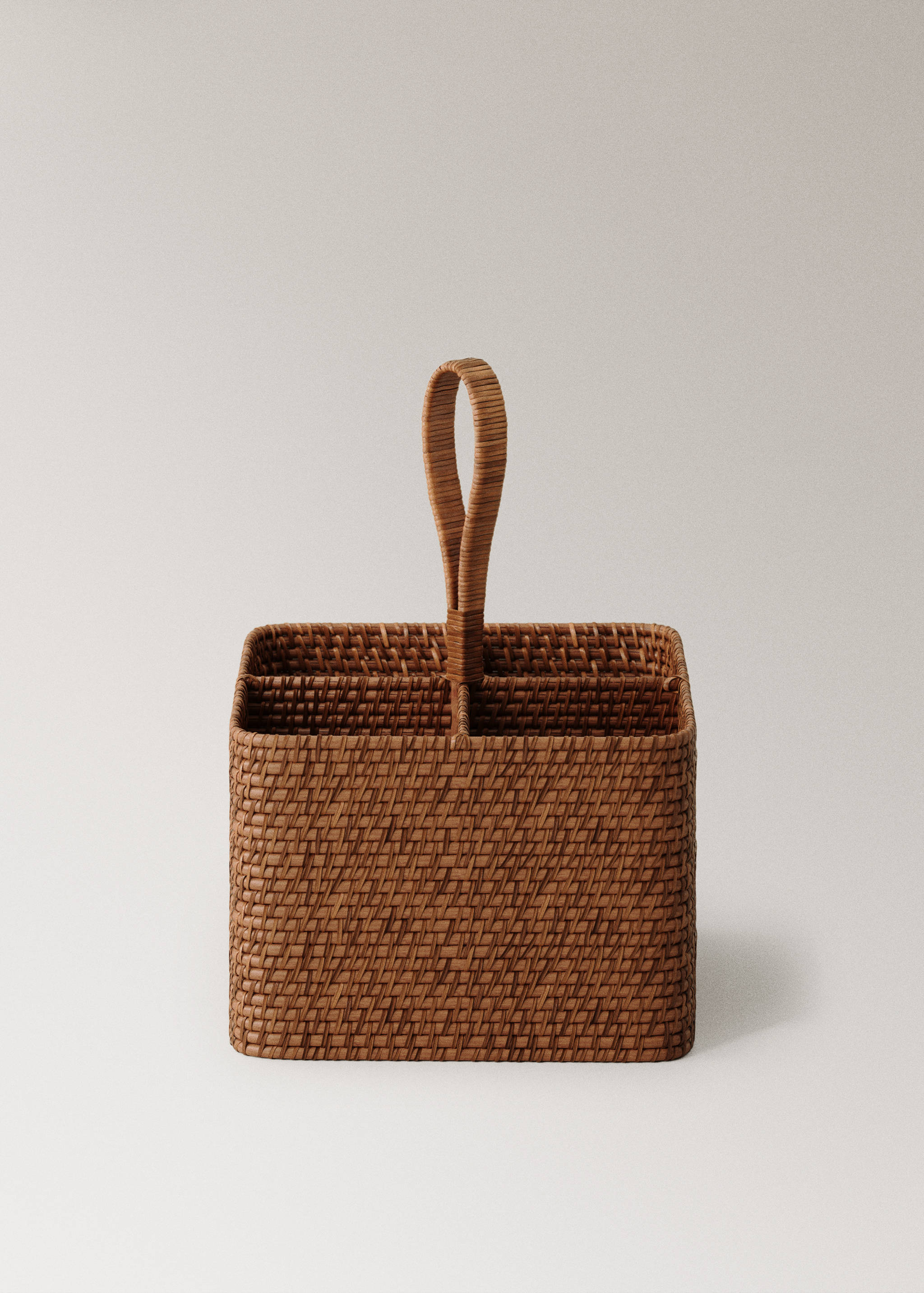 Rattan-Küchenkorb mit Henkel - Artikel ohne Model