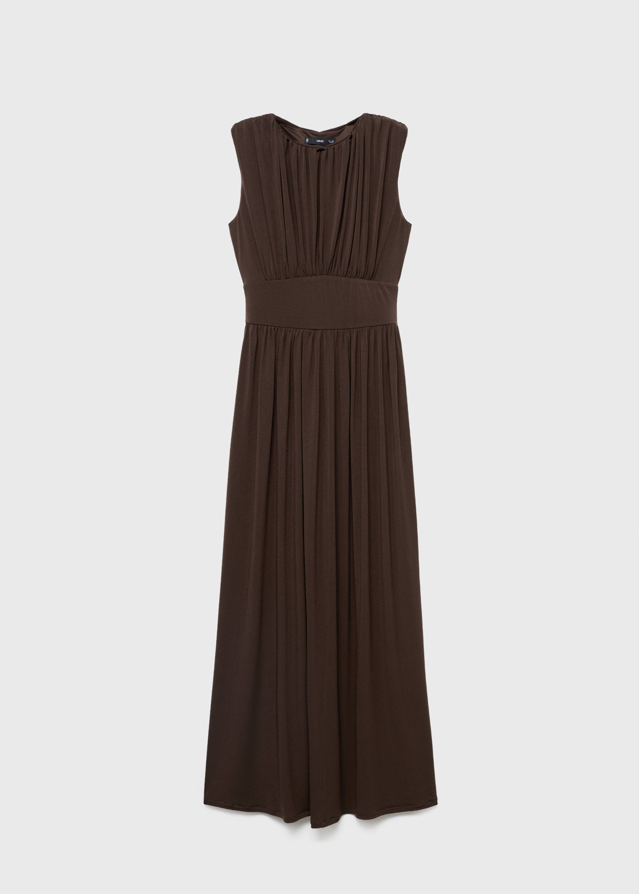 Ruched long dress - Article without model