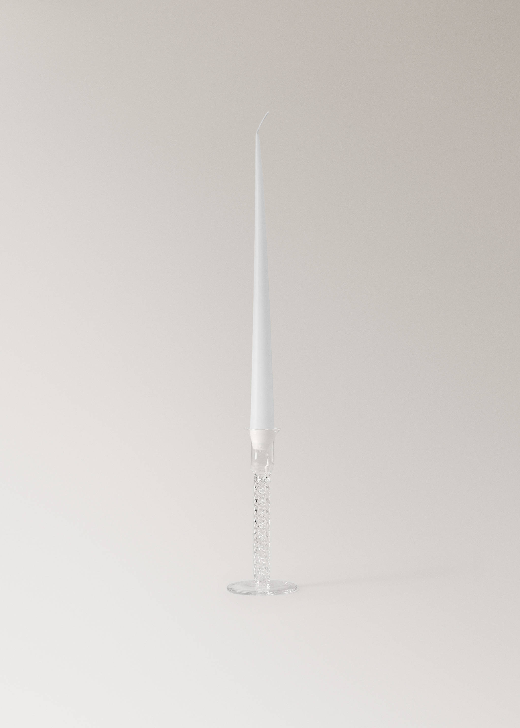 Candelabro borosilicato tallo espiral - Detalle del artículo 3