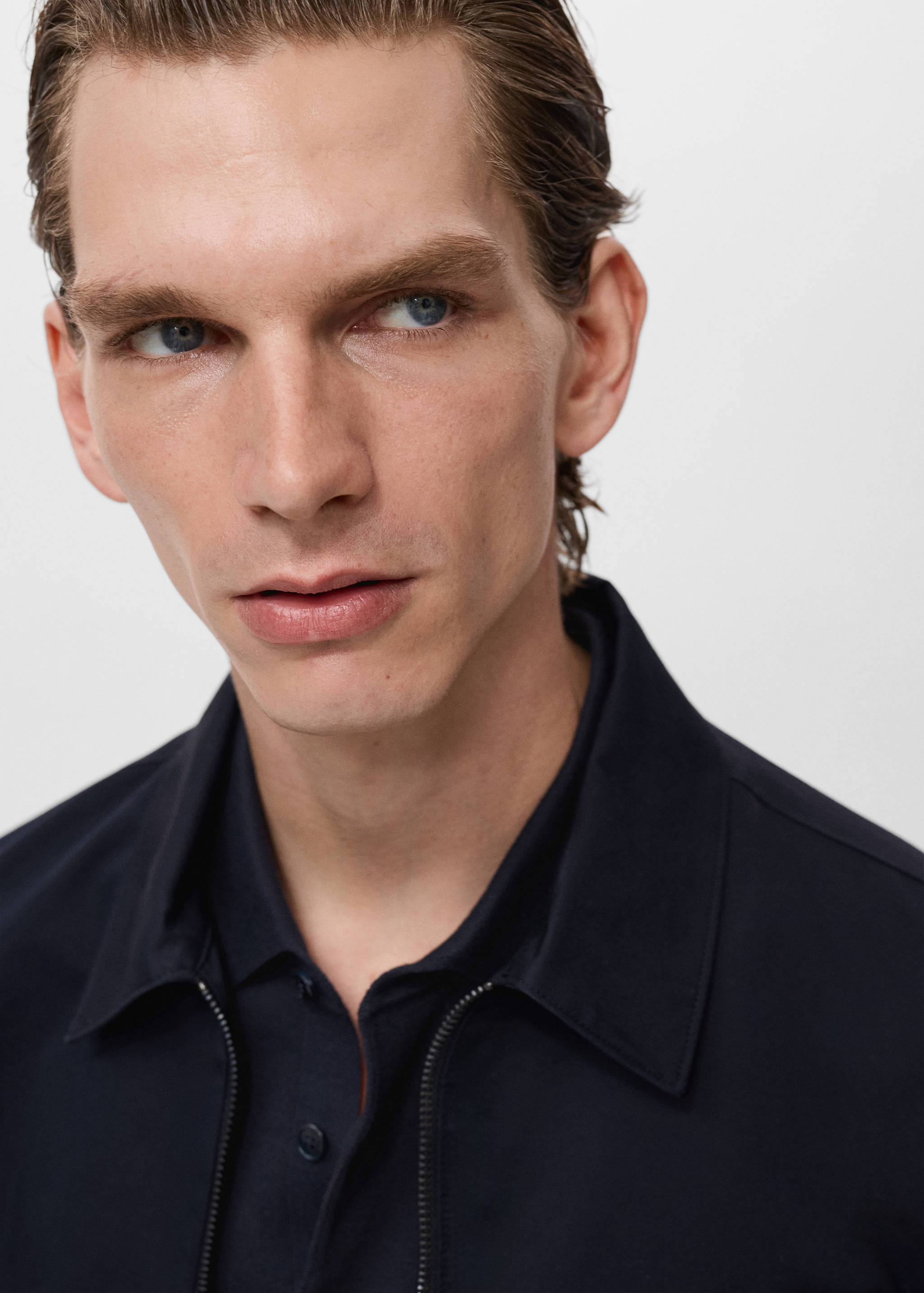 Zipper cotton jacket - Details of the article 1