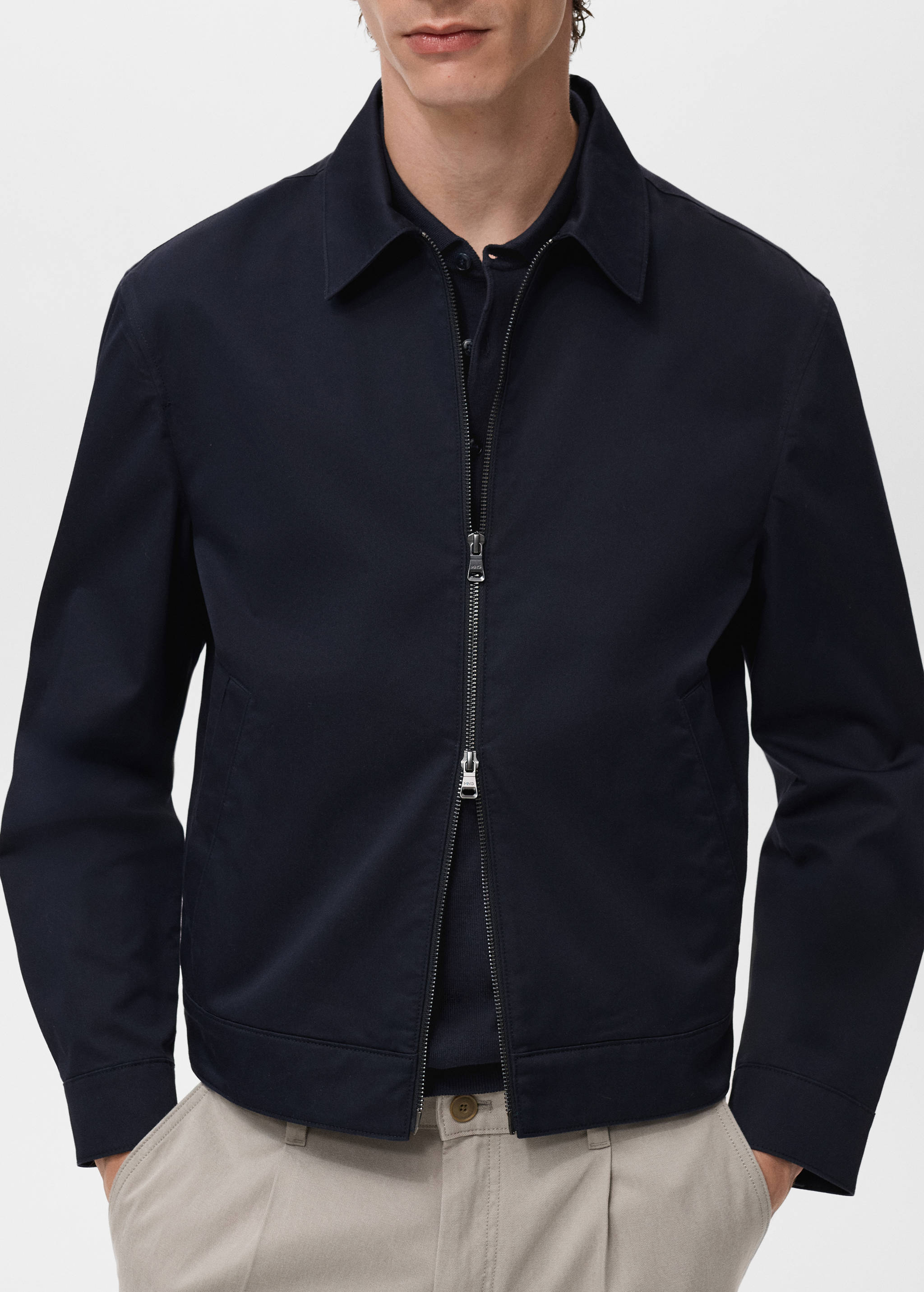 Zipper cotton jacket - Details of the article 6