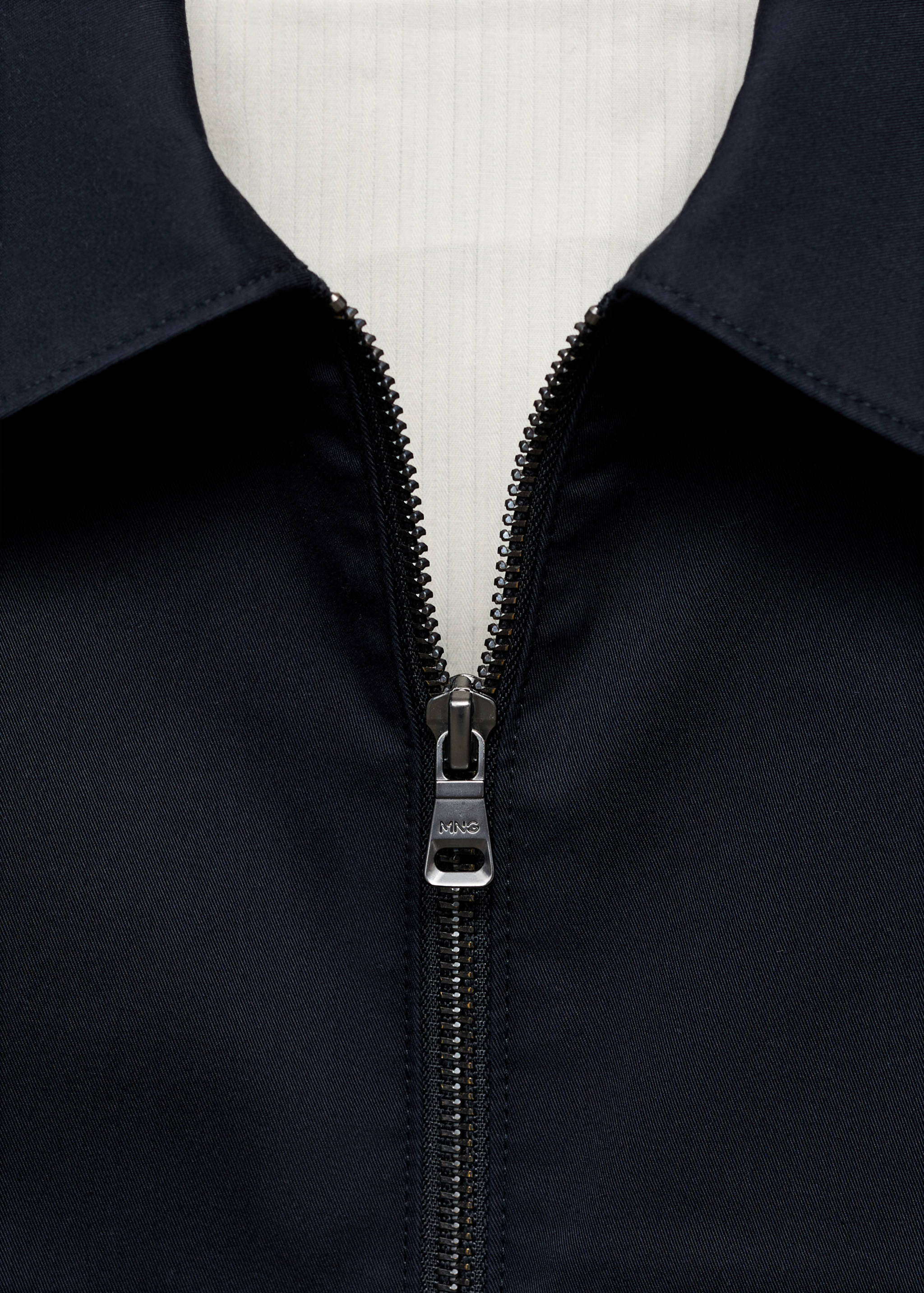 Zipper cotton jacket - Details of the article 8