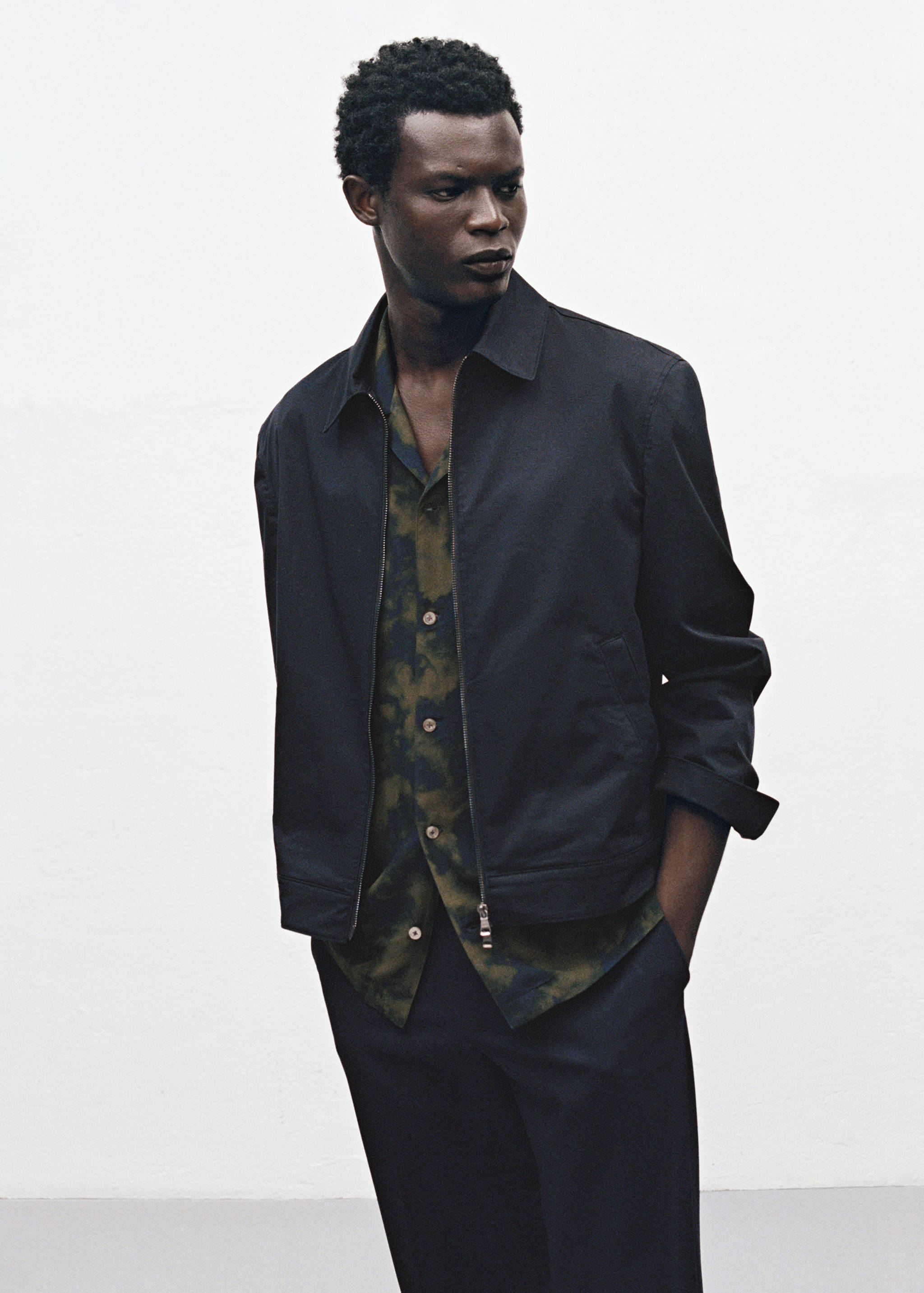 Zipper cotton jacket - Details of the article 5