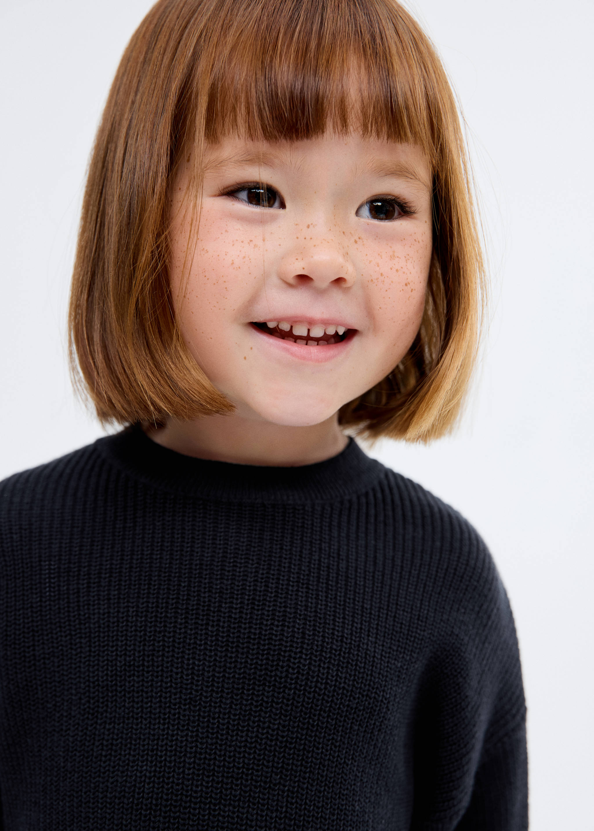 Plain knitted dress - Details of the article 1