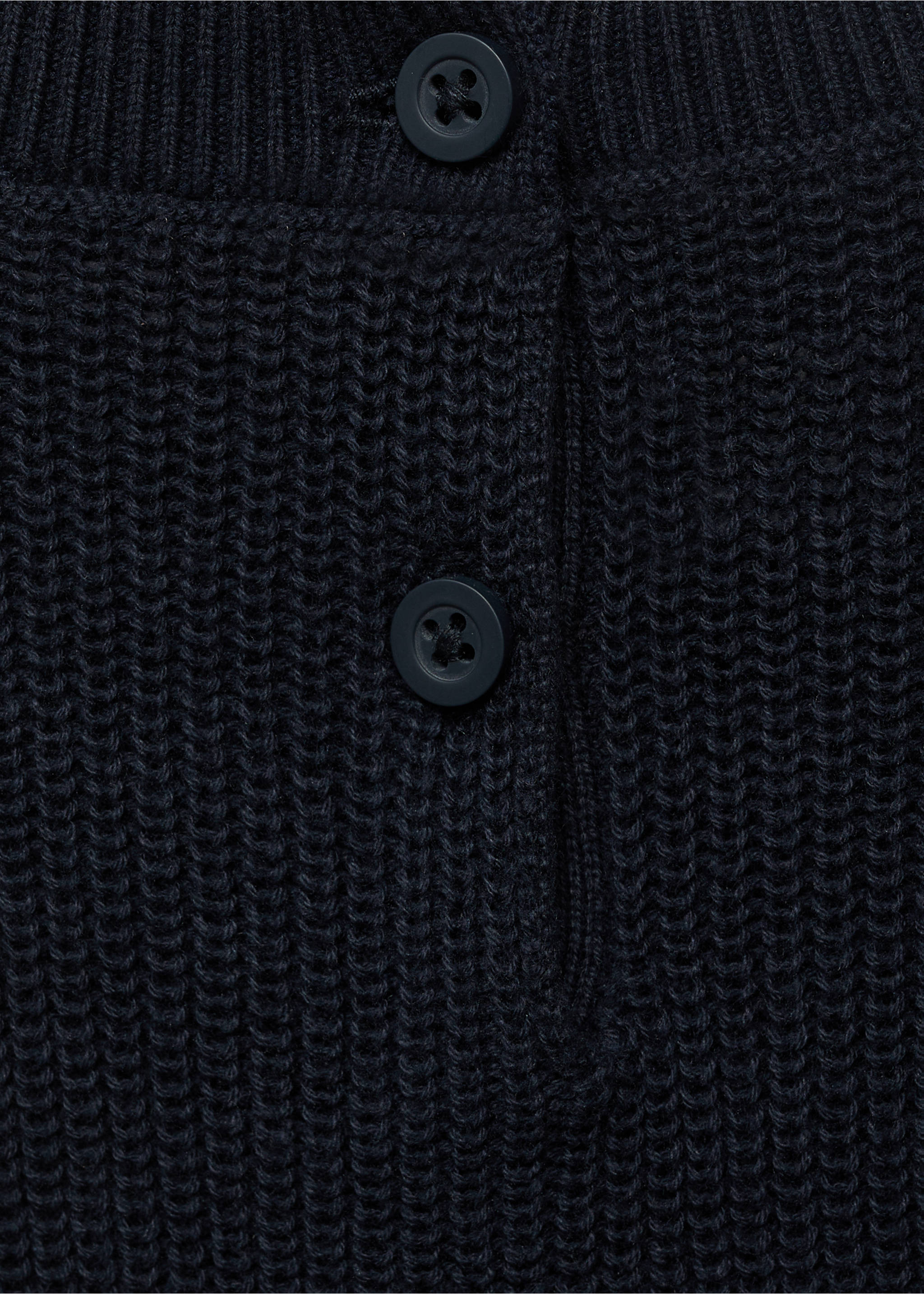 Vestido punto liso - Detalle del artículo 8, Azul marino. Ref: 17095153-00.