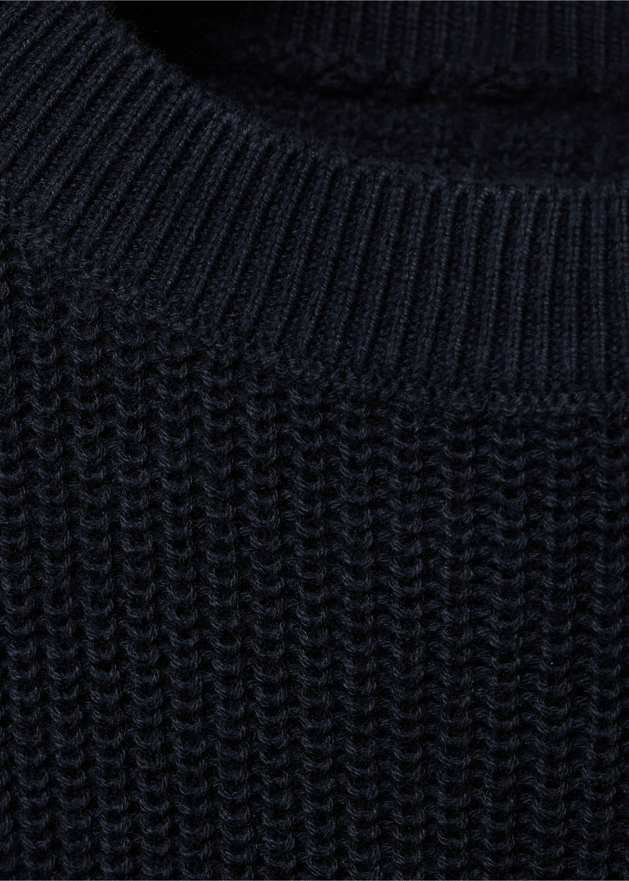 Vestido punto liso - Detalle del artículo 0, Azul marino. Ref: 17095153-00.