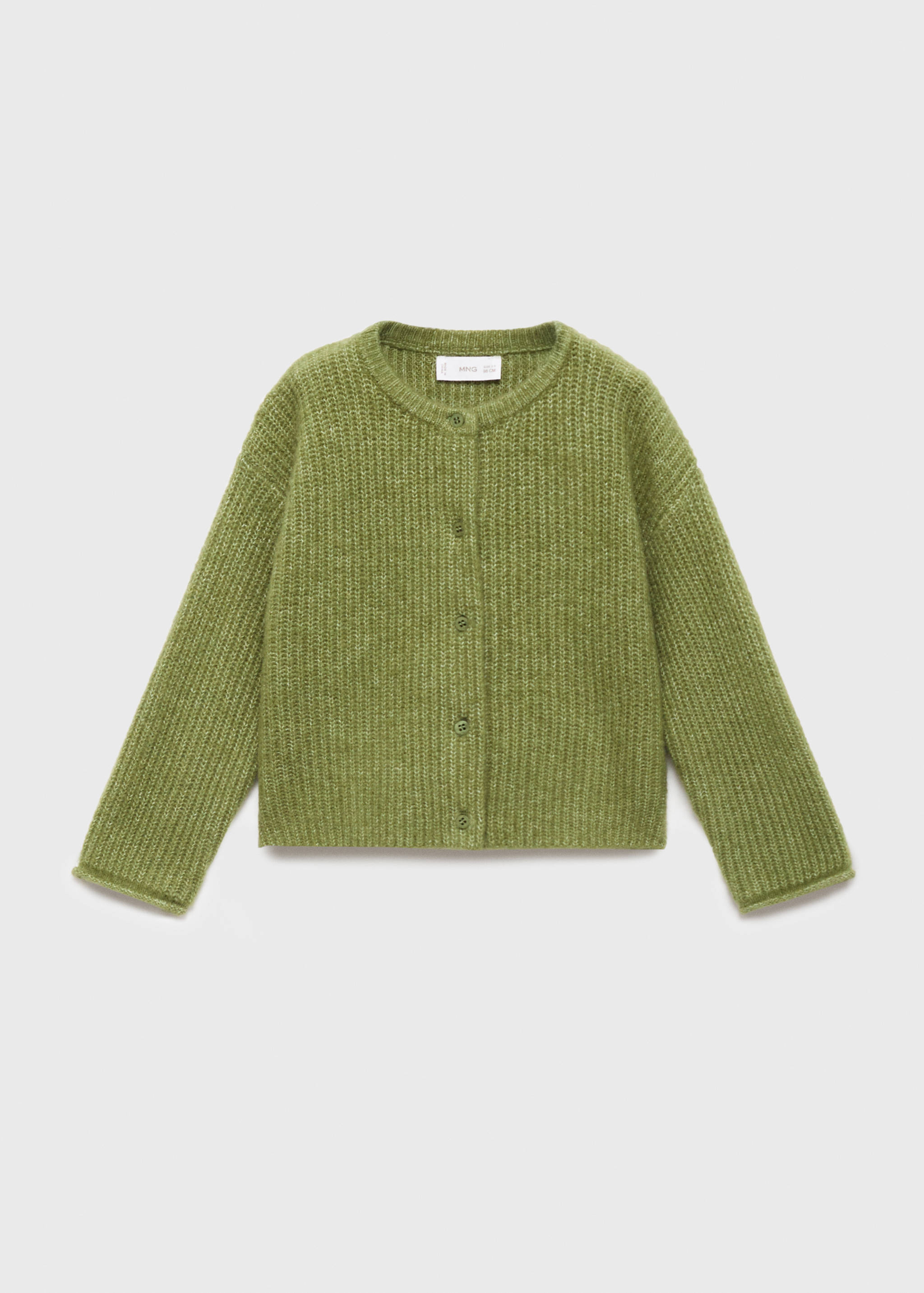 Knitted button cardigan - Article without model