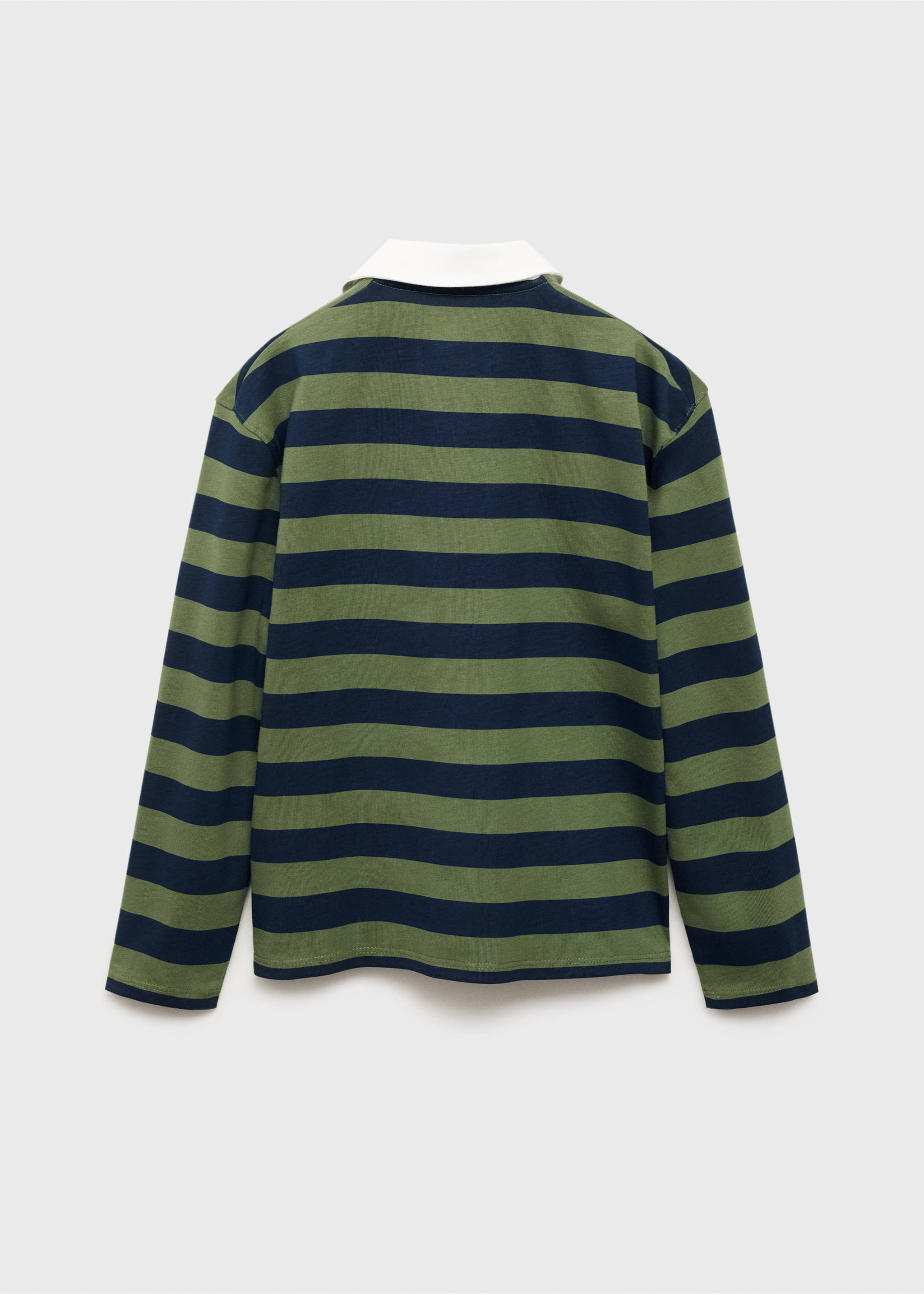 条纹棉质POLO衬衫 - null, 绿色. Ref: 17095155-00.
