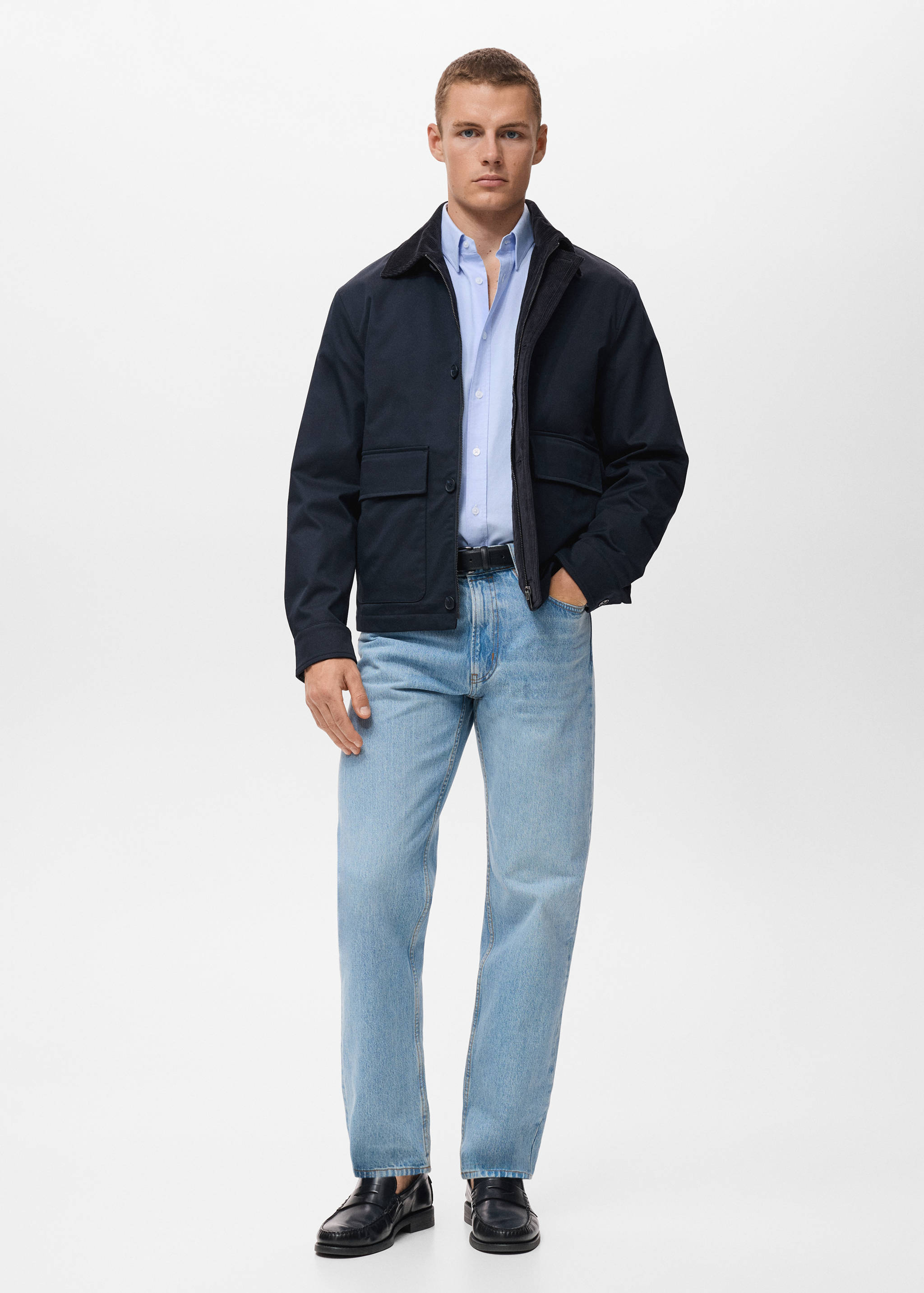 100% cotton Oxford shirt - General plane