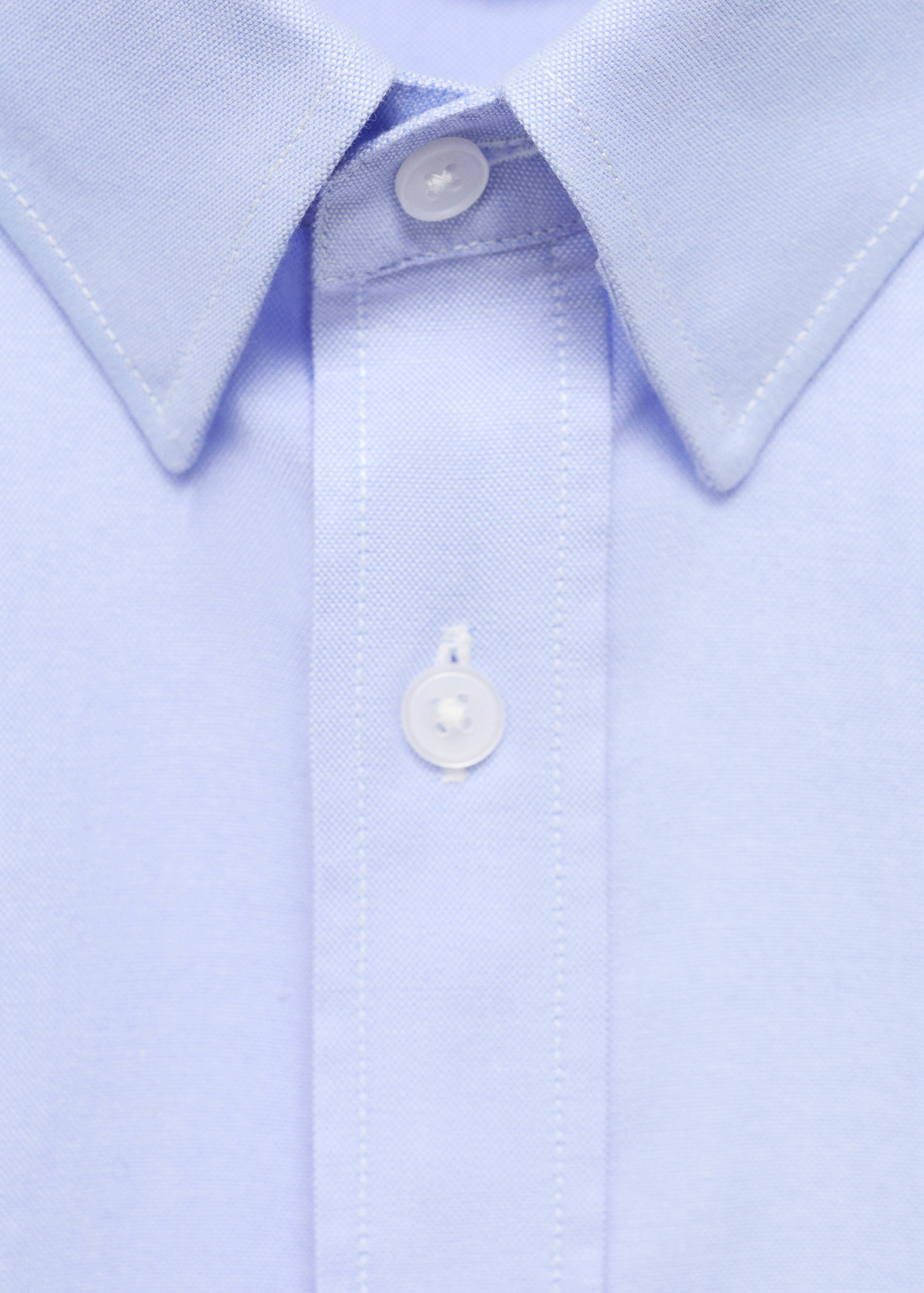 100% cotton Oxford shirt - Details of the article 0