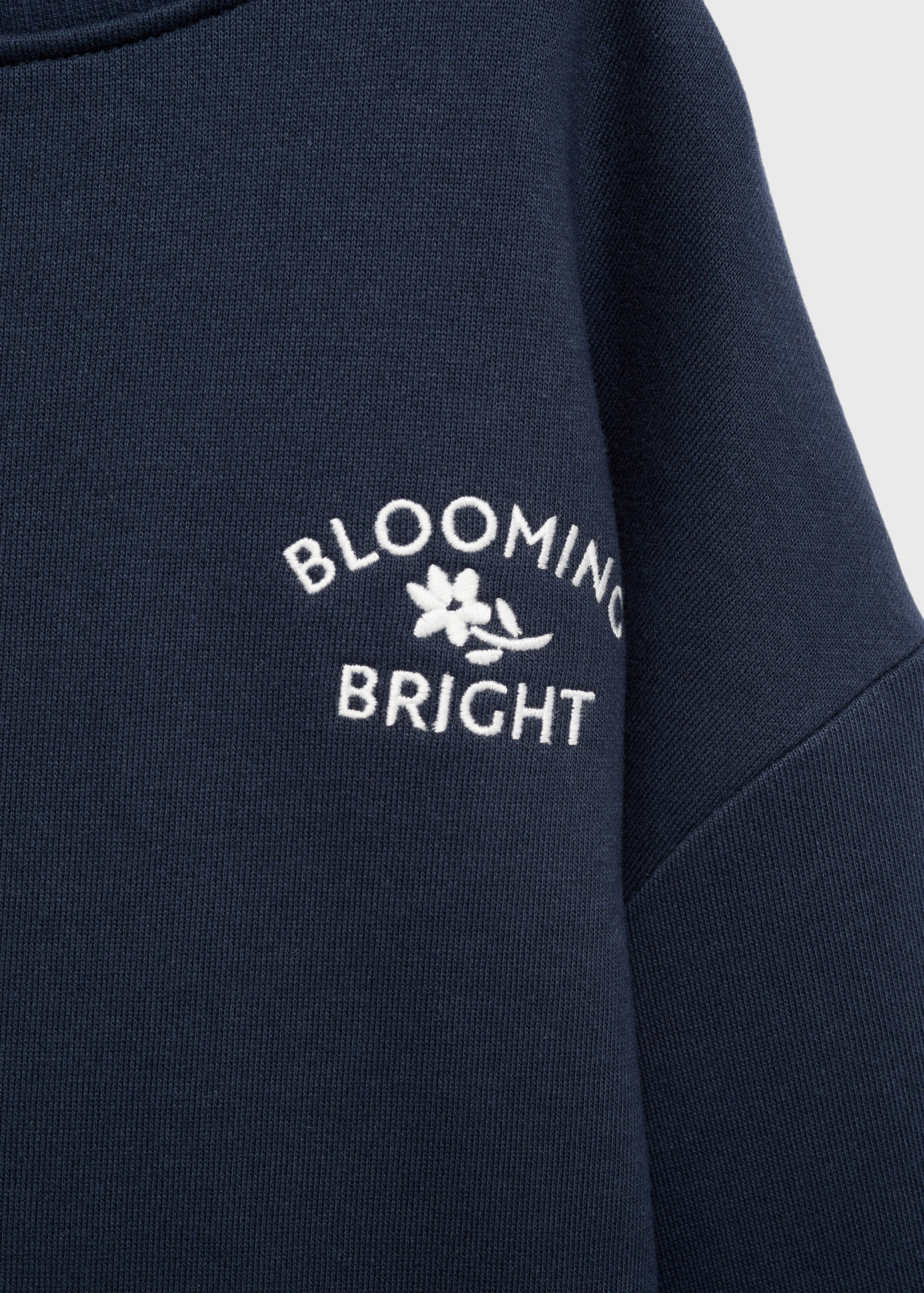 Robe effet sweat à fleurs - Détail de l'article 8