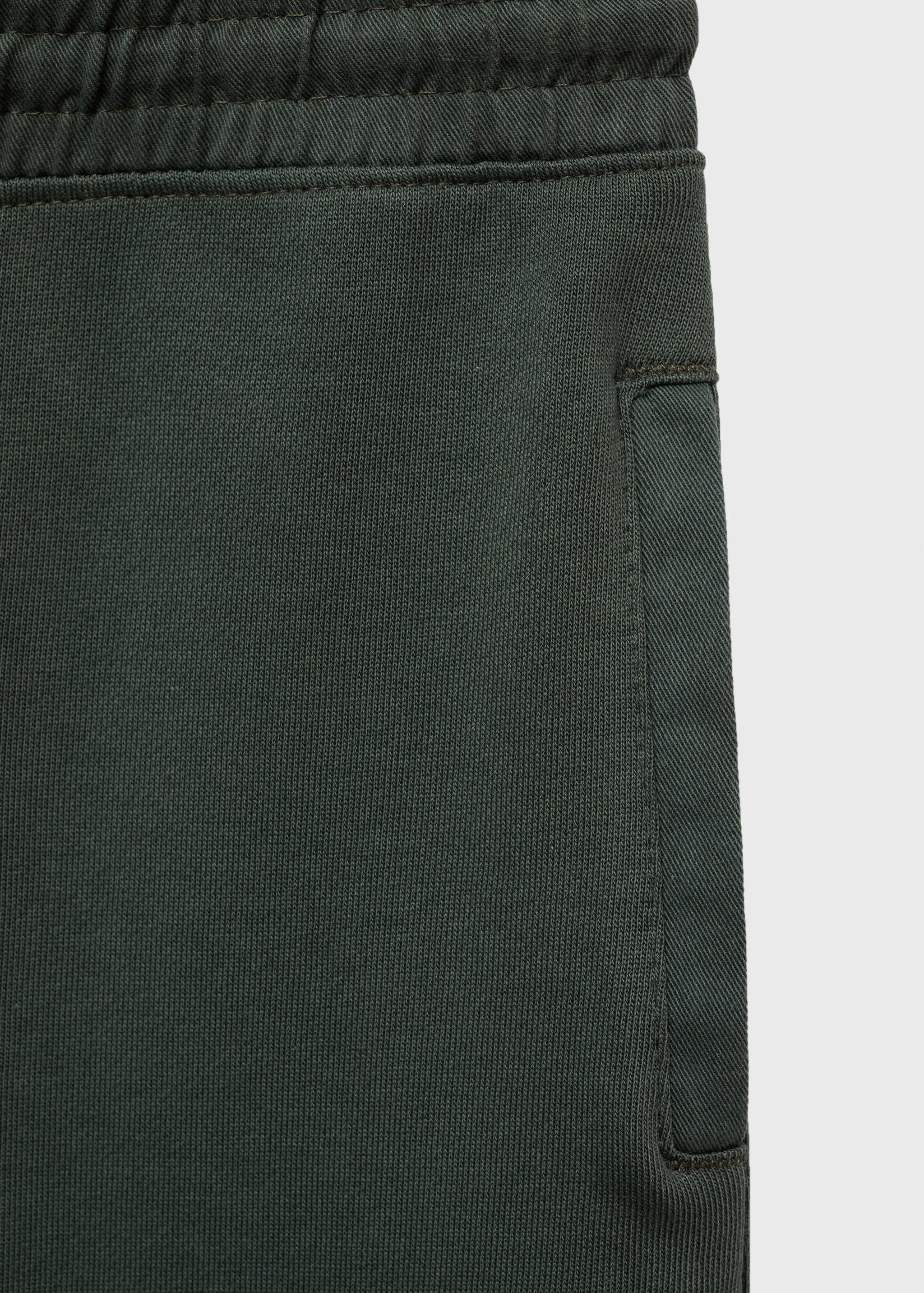 بنطلون رياضي قطني برباط - تفاصيل المنتج 0