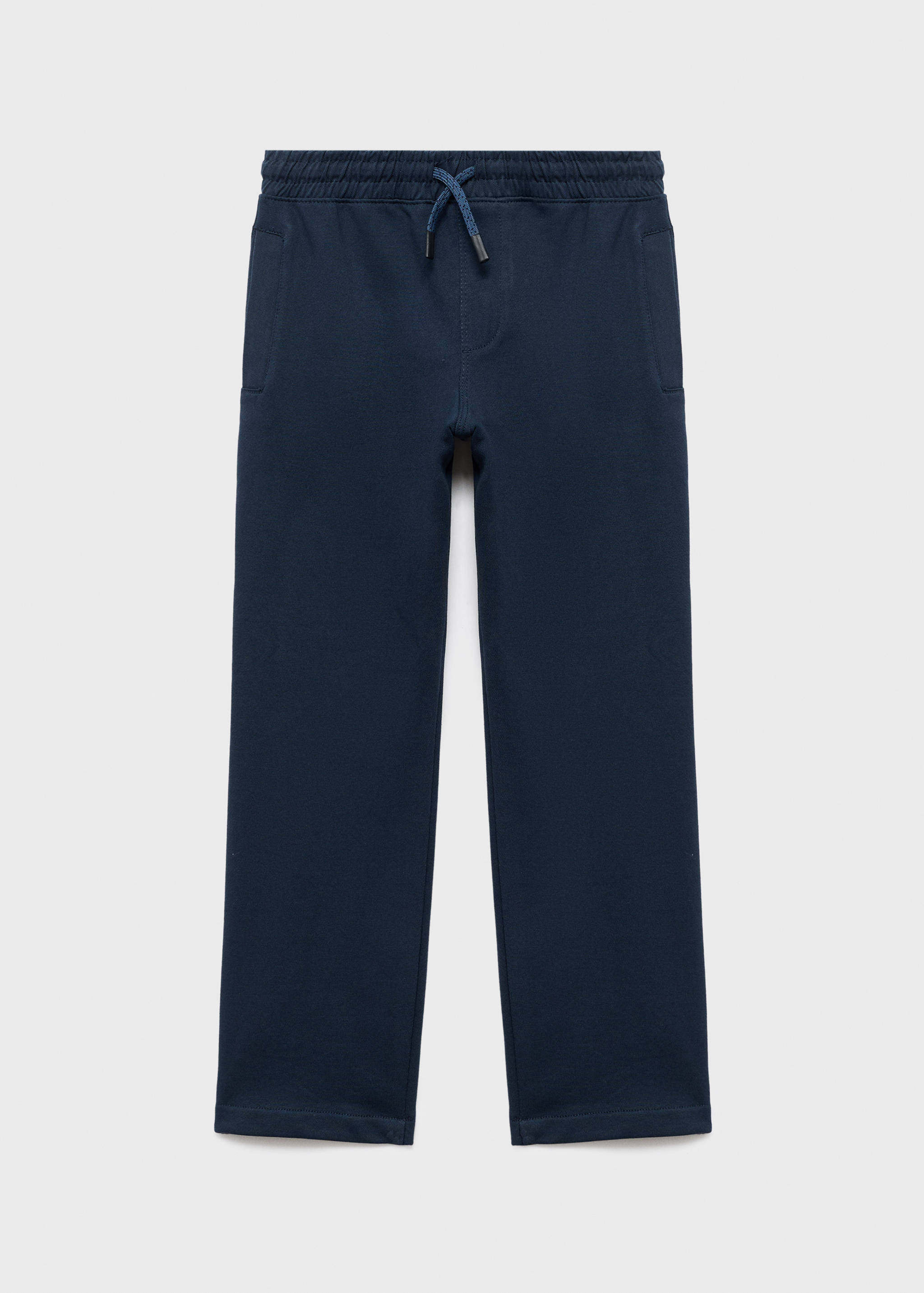 بنطلون رياضي قطني برباط - منتج دون نموذج