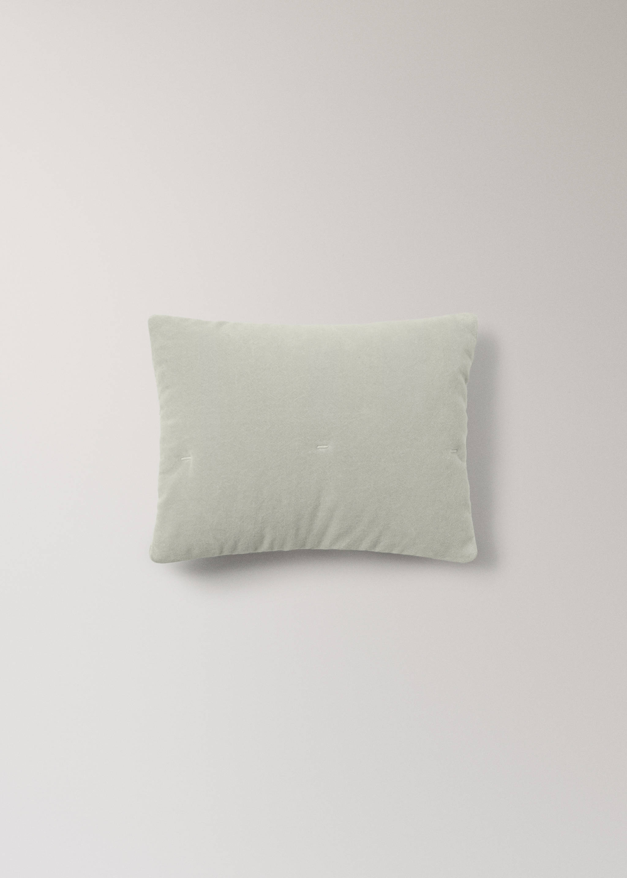 Housse de coussin lit enfant coton velours garment-dyed 30x40 cm - Article sans modèle