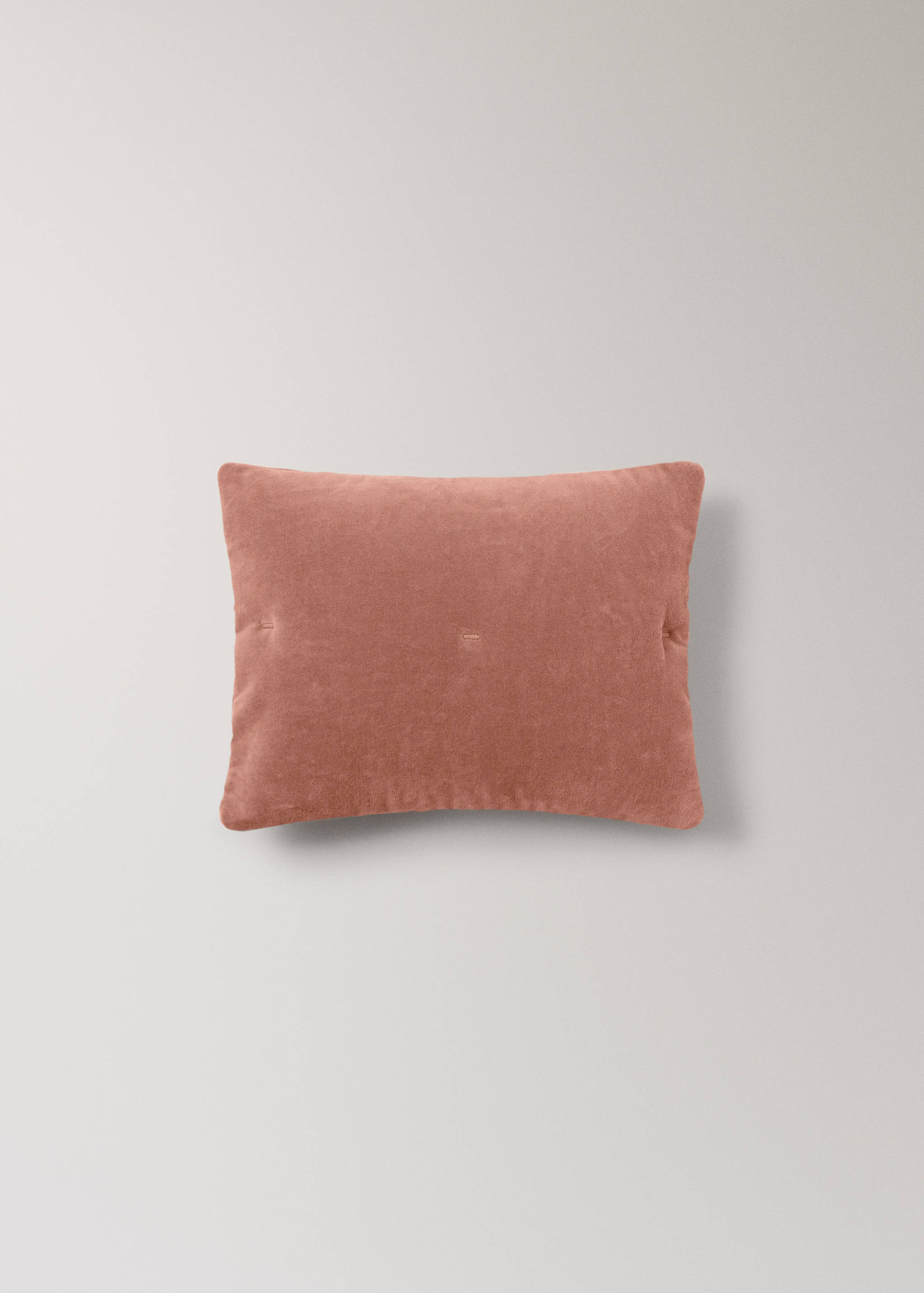 Cotton velvet garment-dyed cushion cover for children’s bed 30x40 cm - Article without model