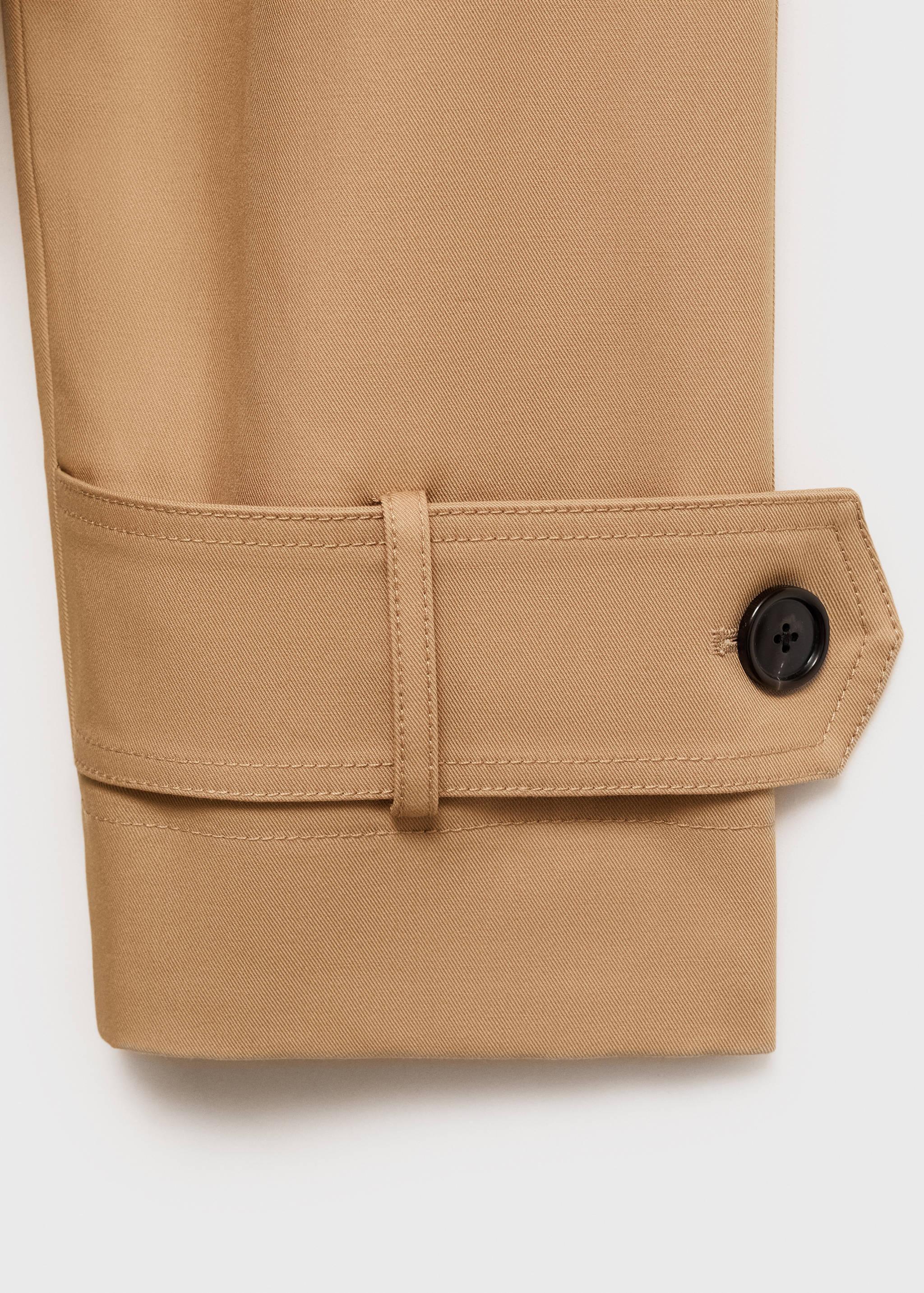 Oversized parka with epaulettes - Details of the article 0