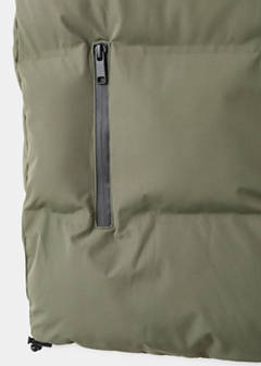 Quilted gilet — Khaki 8