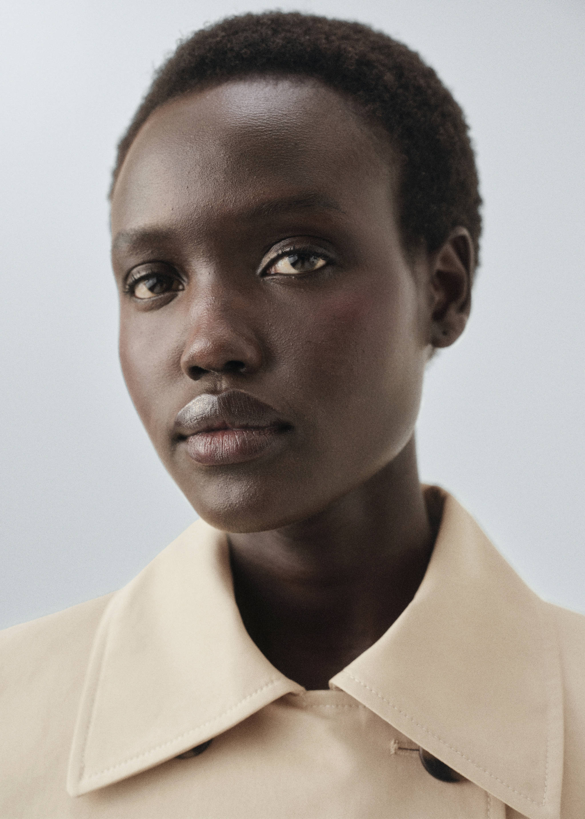 经典100%棉质风衣 - null