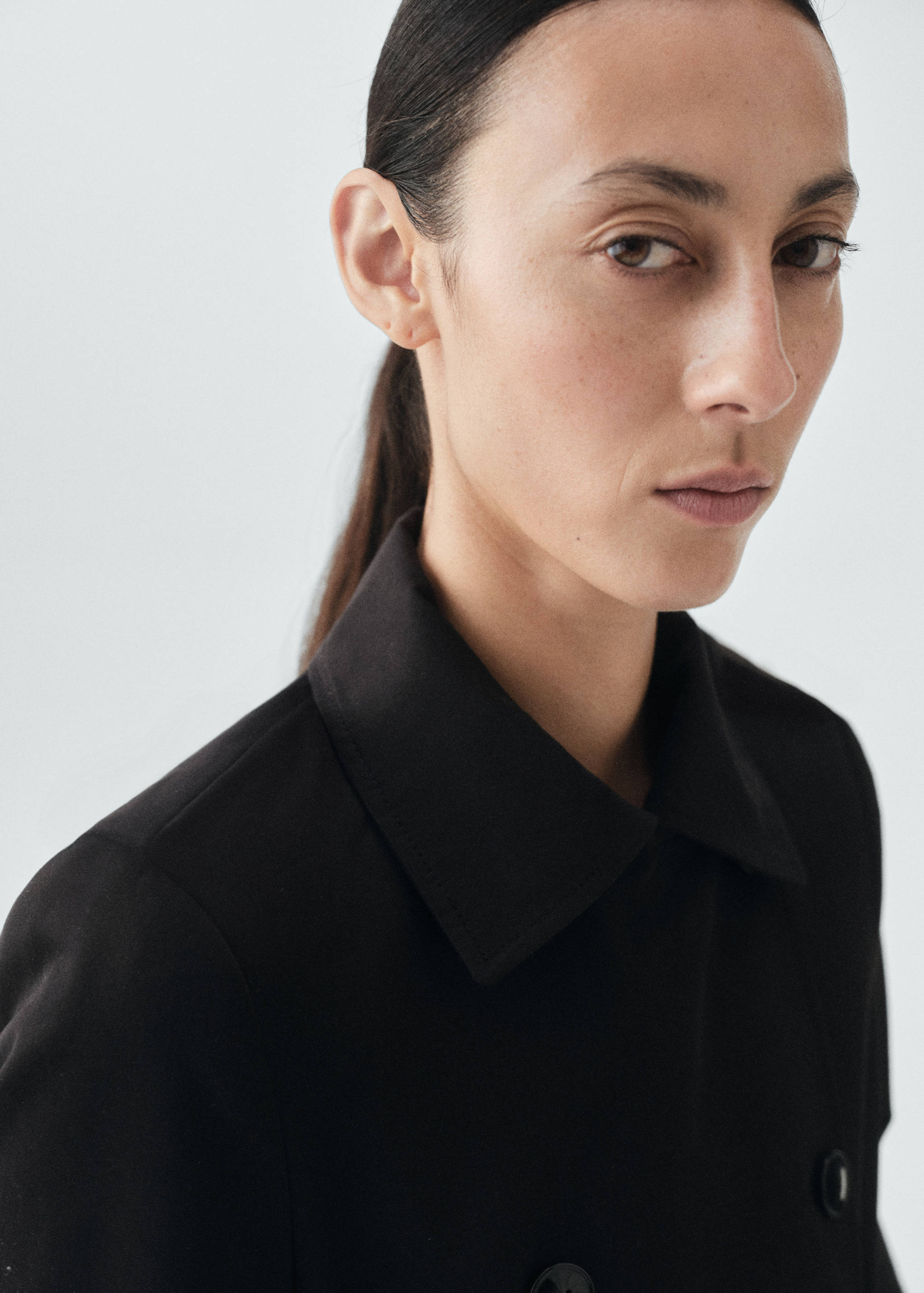 经典100%棉质风衣 - null