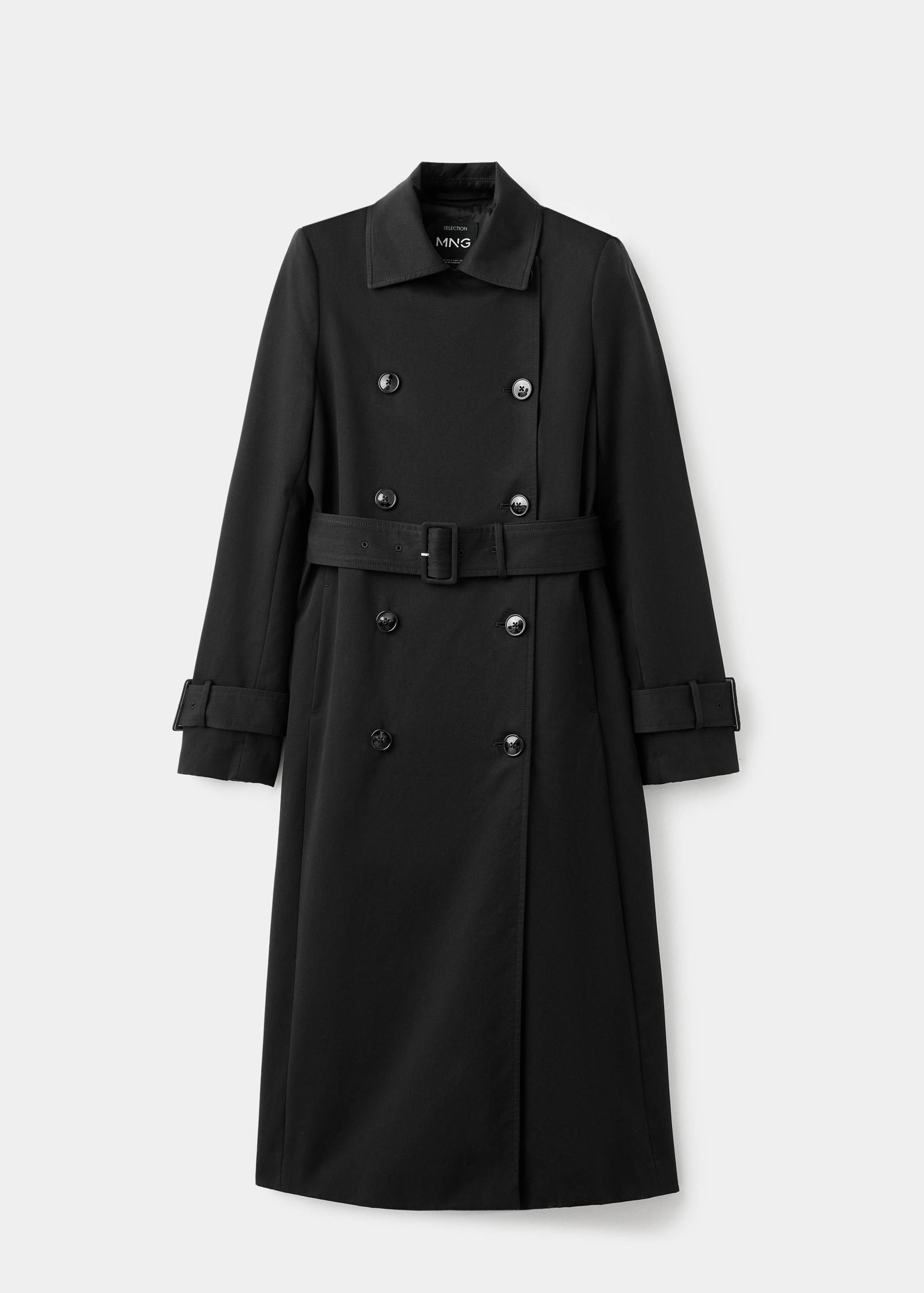 Classic 100% cotton trench coat - Article without model