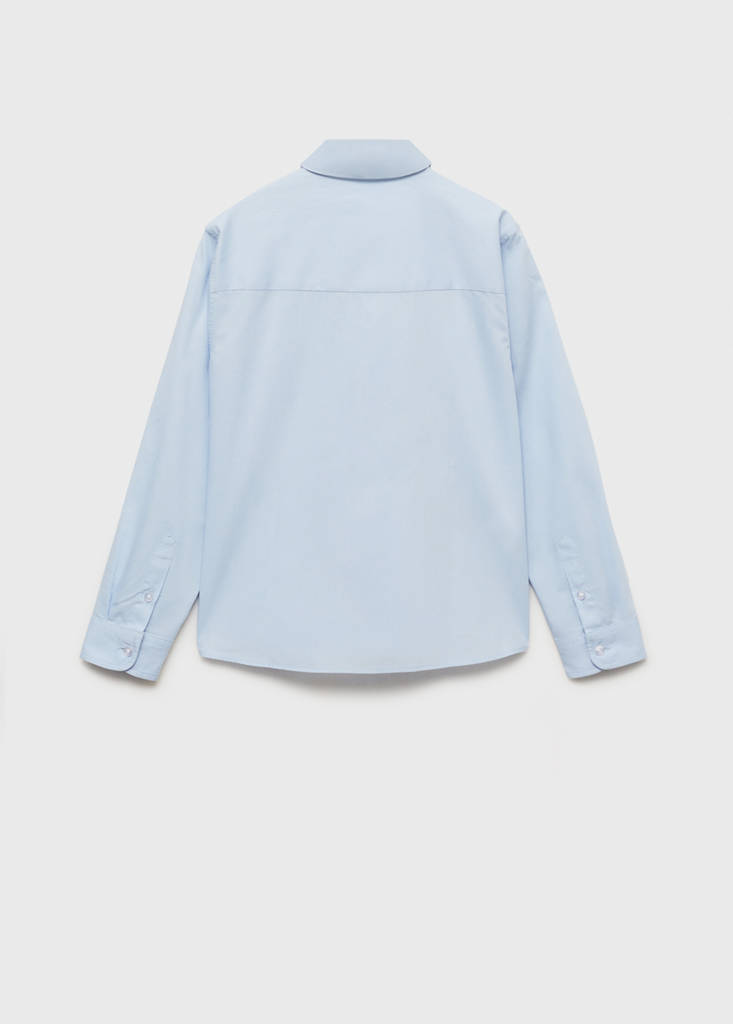Oxford cotton shirt — Sky Blue