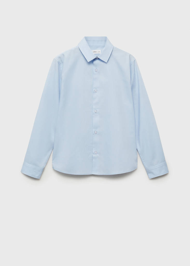 Oxford cotton shirt — Sky Blue