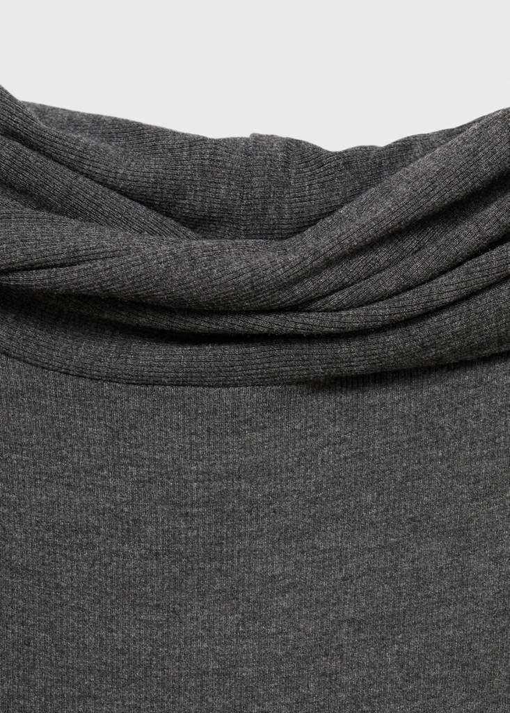 Off-shoulders dress — Grey