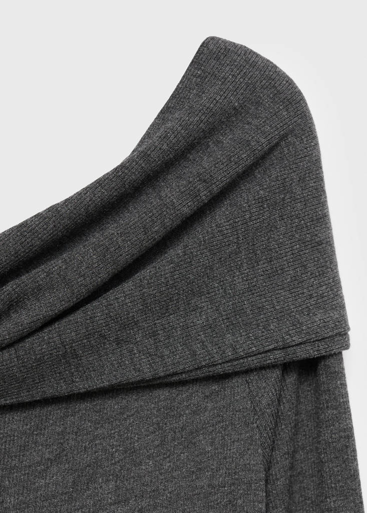 Off-shoulders dress — Grey