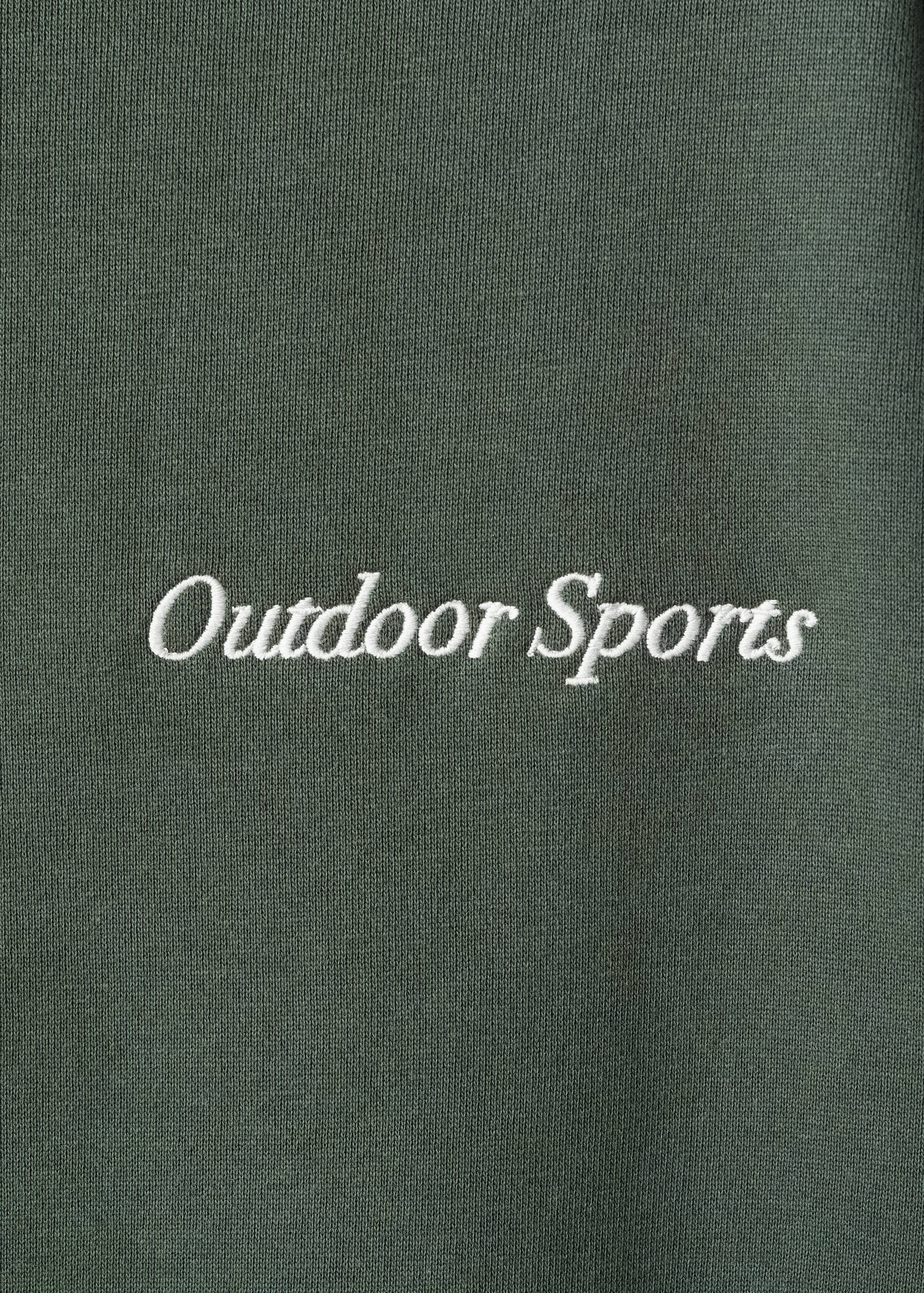 Printed embroidered sweatshirt - Details of the article 8