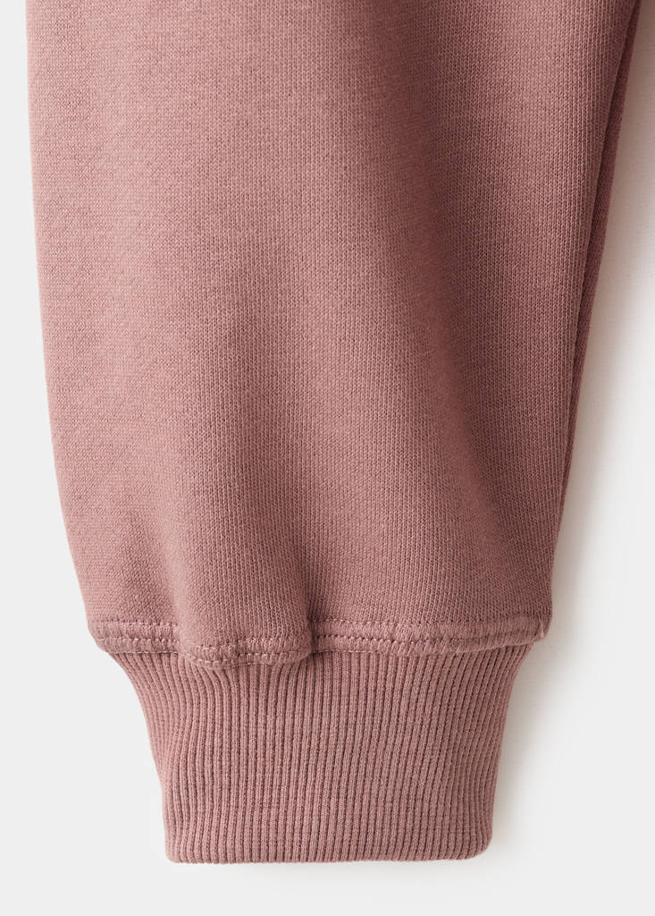 Printed cotton sweatshirt — Maroon