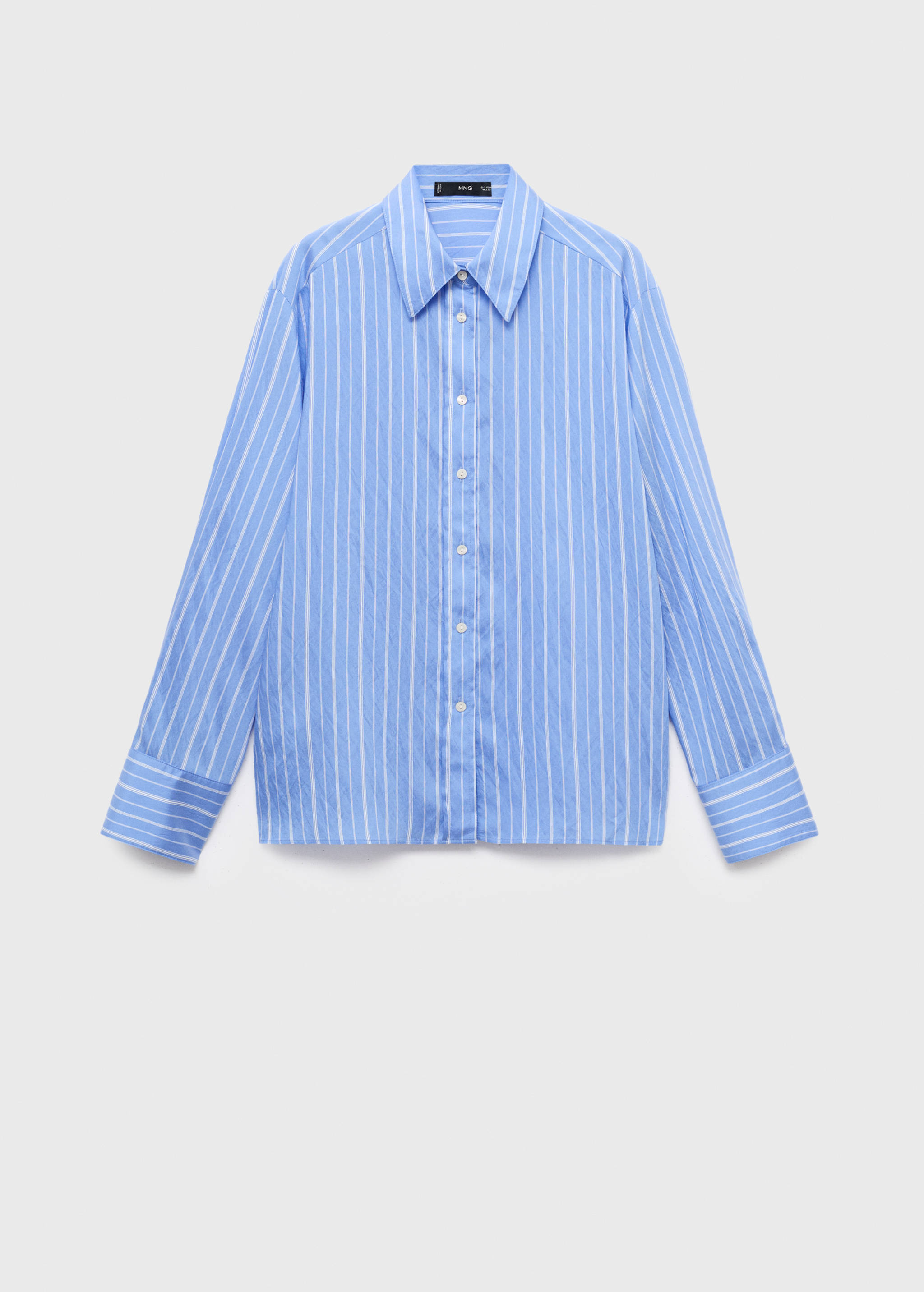 Striped straight shirt - Article without model