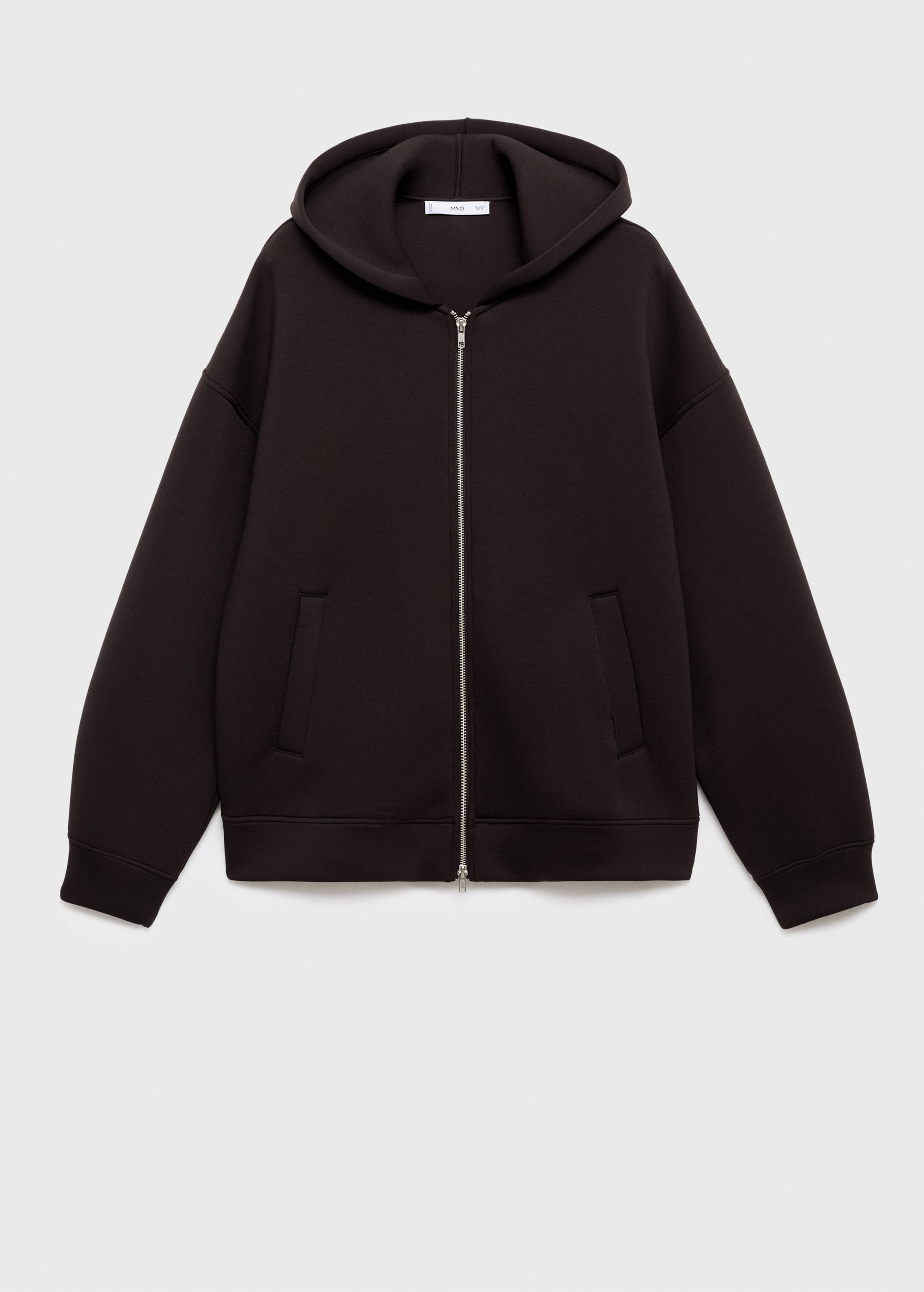 Oversized hooded jacket - Article without model
