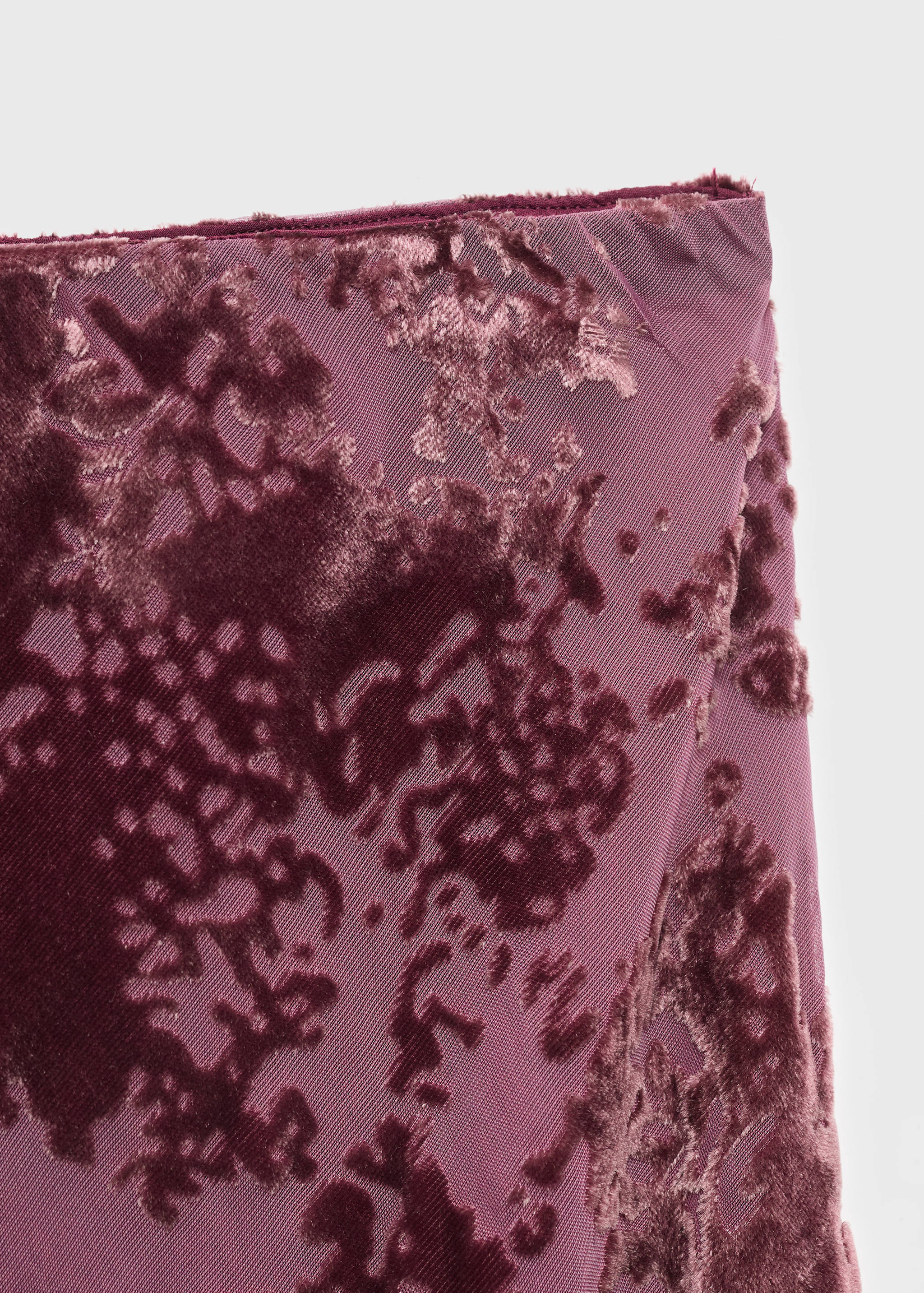 Long jacquard skirt - Details of the article 0