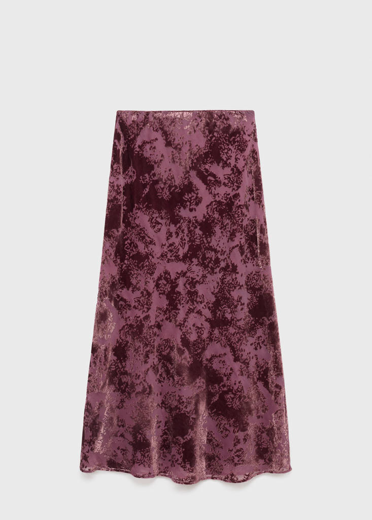 Long jacquard skirt thumbnail 6