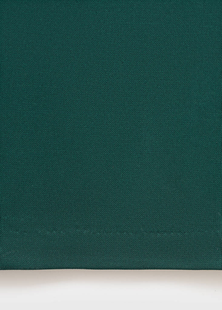 Pleated wide leg trousers — Dark Green