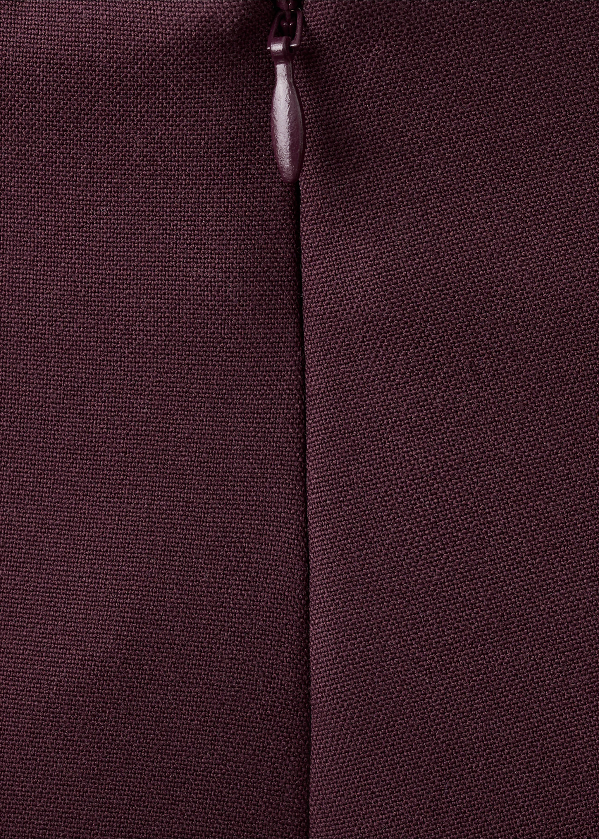 Wrapped skort - Details of the article 0, Maroon. Ref: 17095828-00.