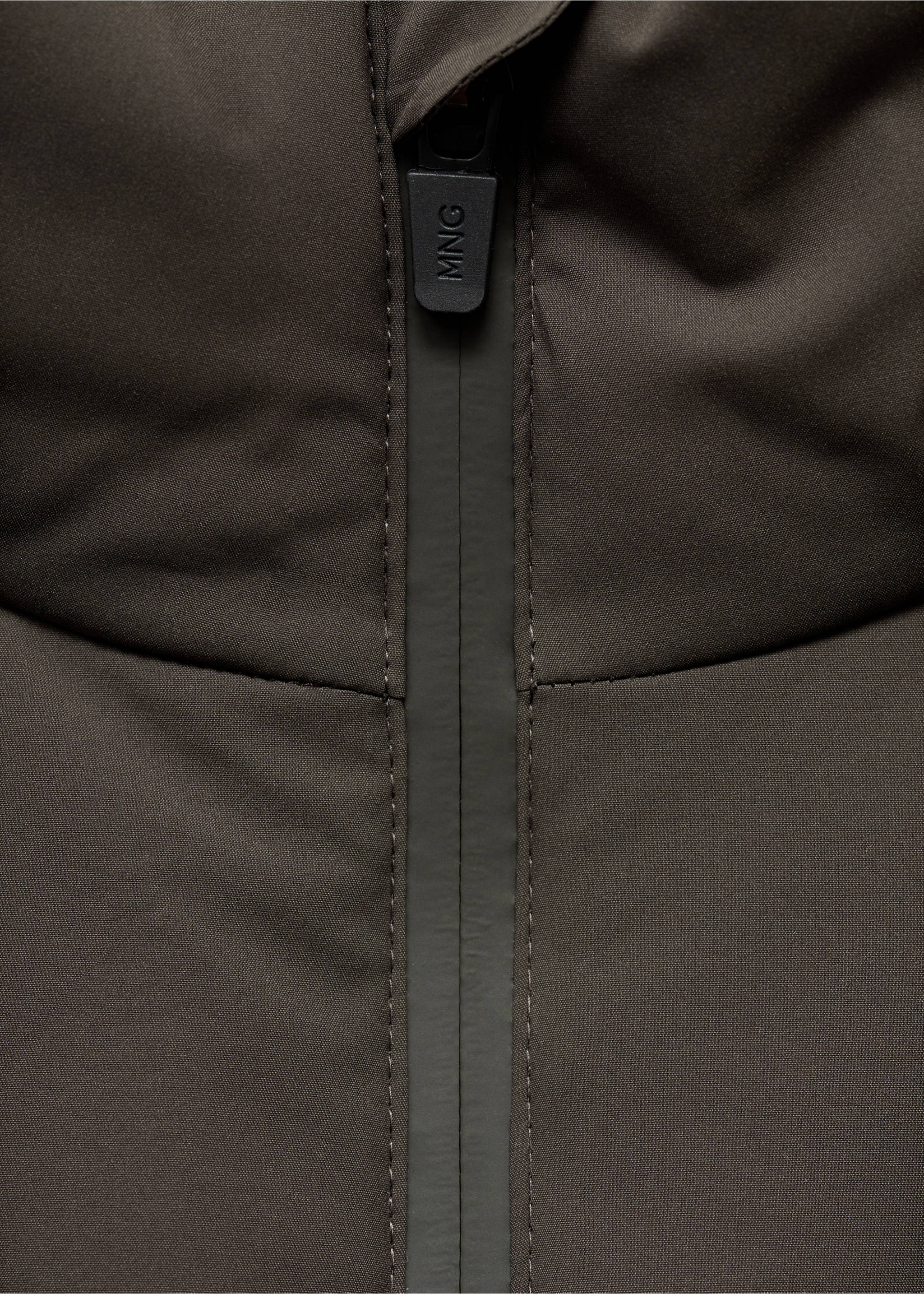 Chaqueta packable waterproof acolchada Thermolite® - Detalle del artículo 0, Marrón medio. Ref: 17095967-00.
