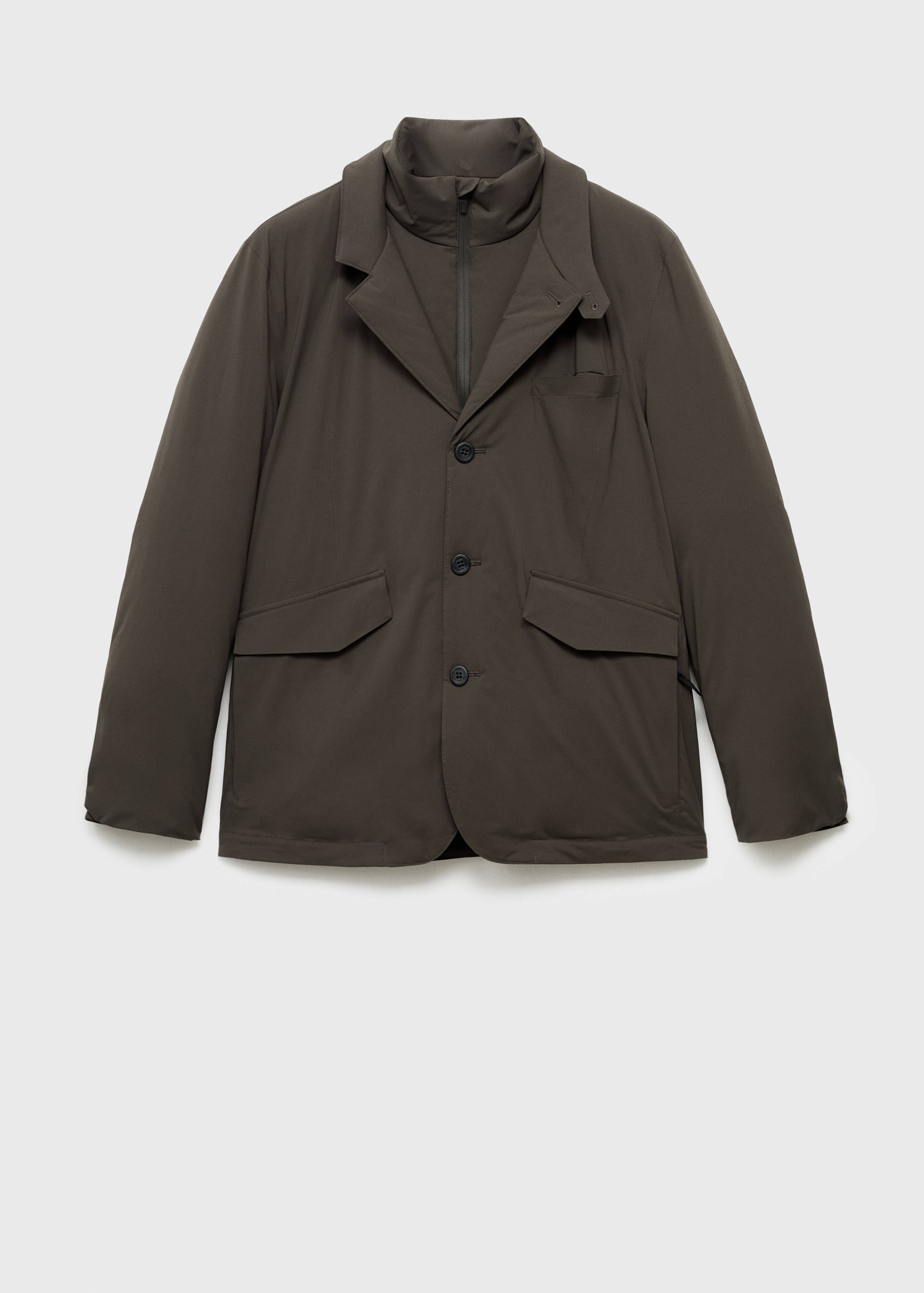 Packable water-repellent padded Thermolite® jacket - Article without model