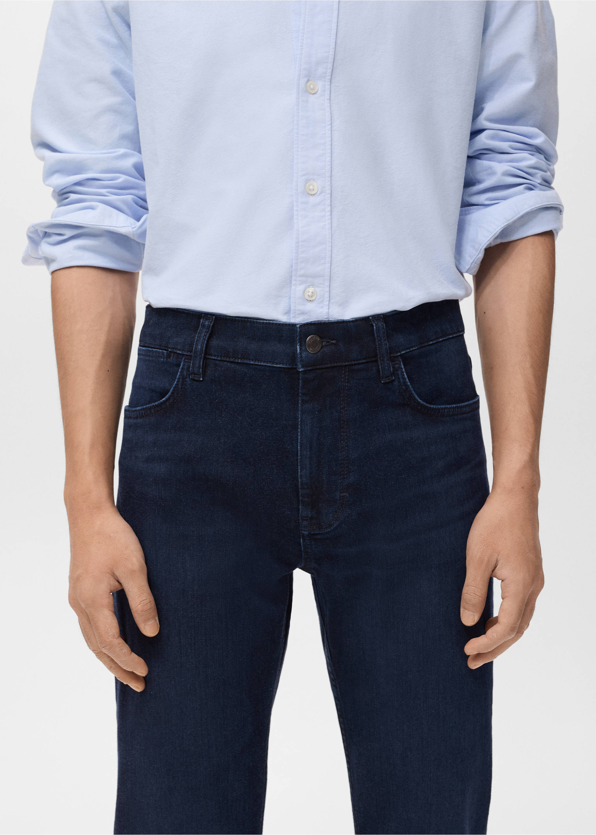 Jeans Patrick slim fit lavado oscuro - Detalle del artículo 3, Azul oscuro intenso. Ref: 17095968-00.